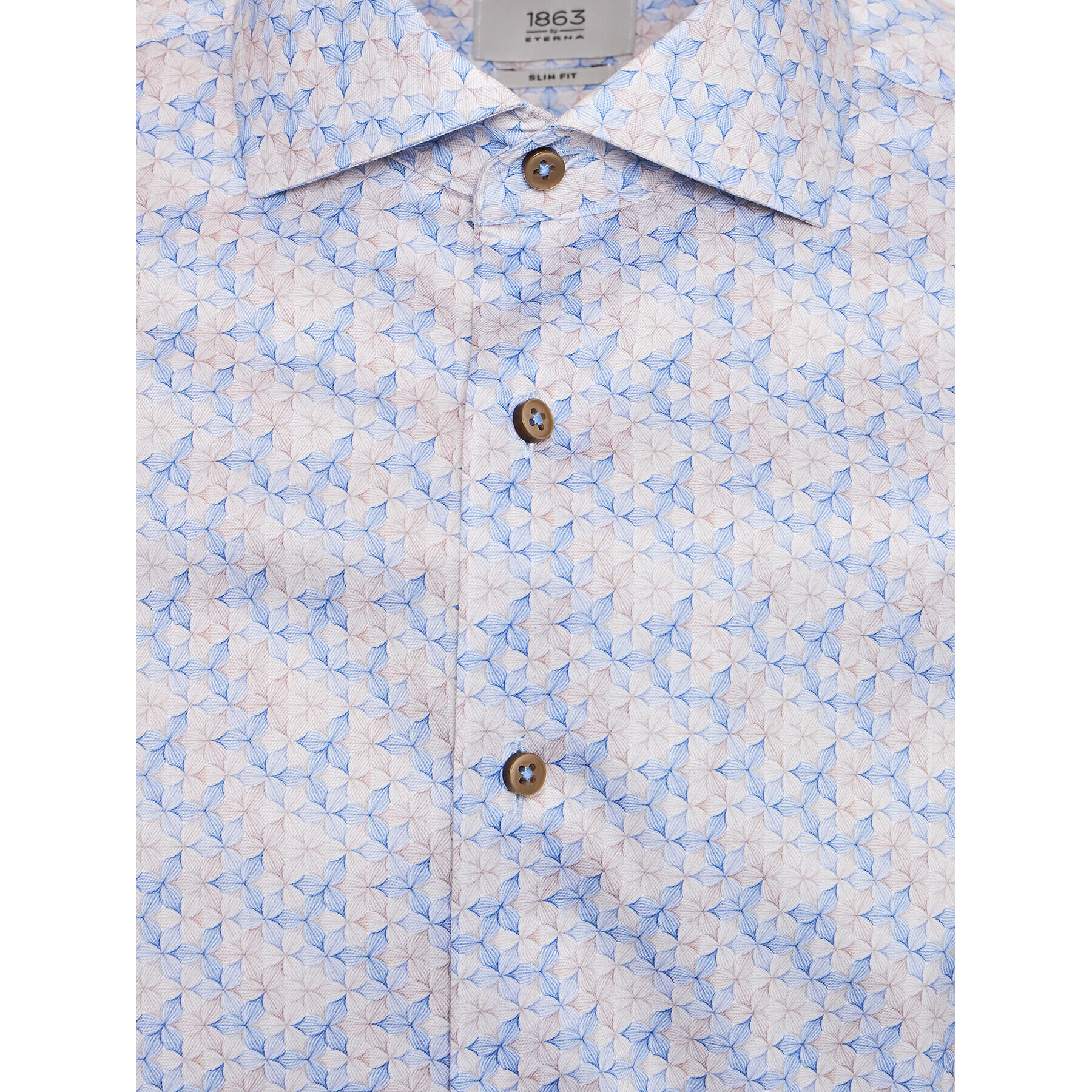 Eterna Риза 8256/F682 Син Slim Fit - Pepit.bg