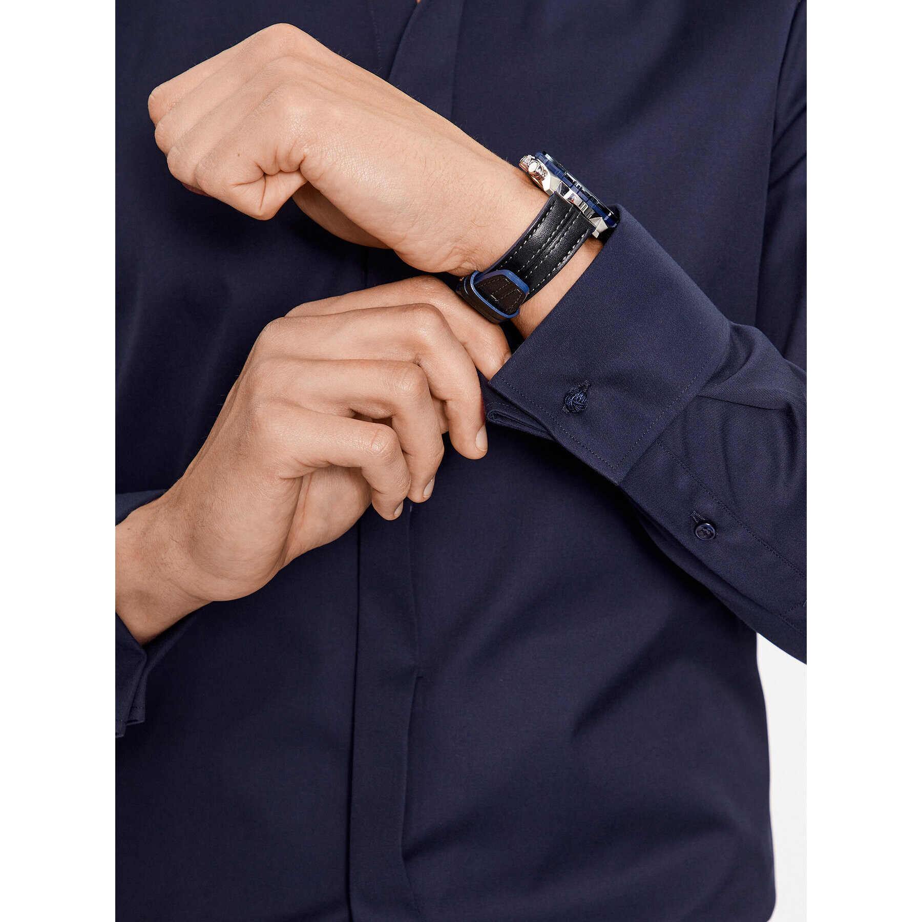 Eterna Риза 8817/F392 Тъмносин Slim Fit - Pepit.bg