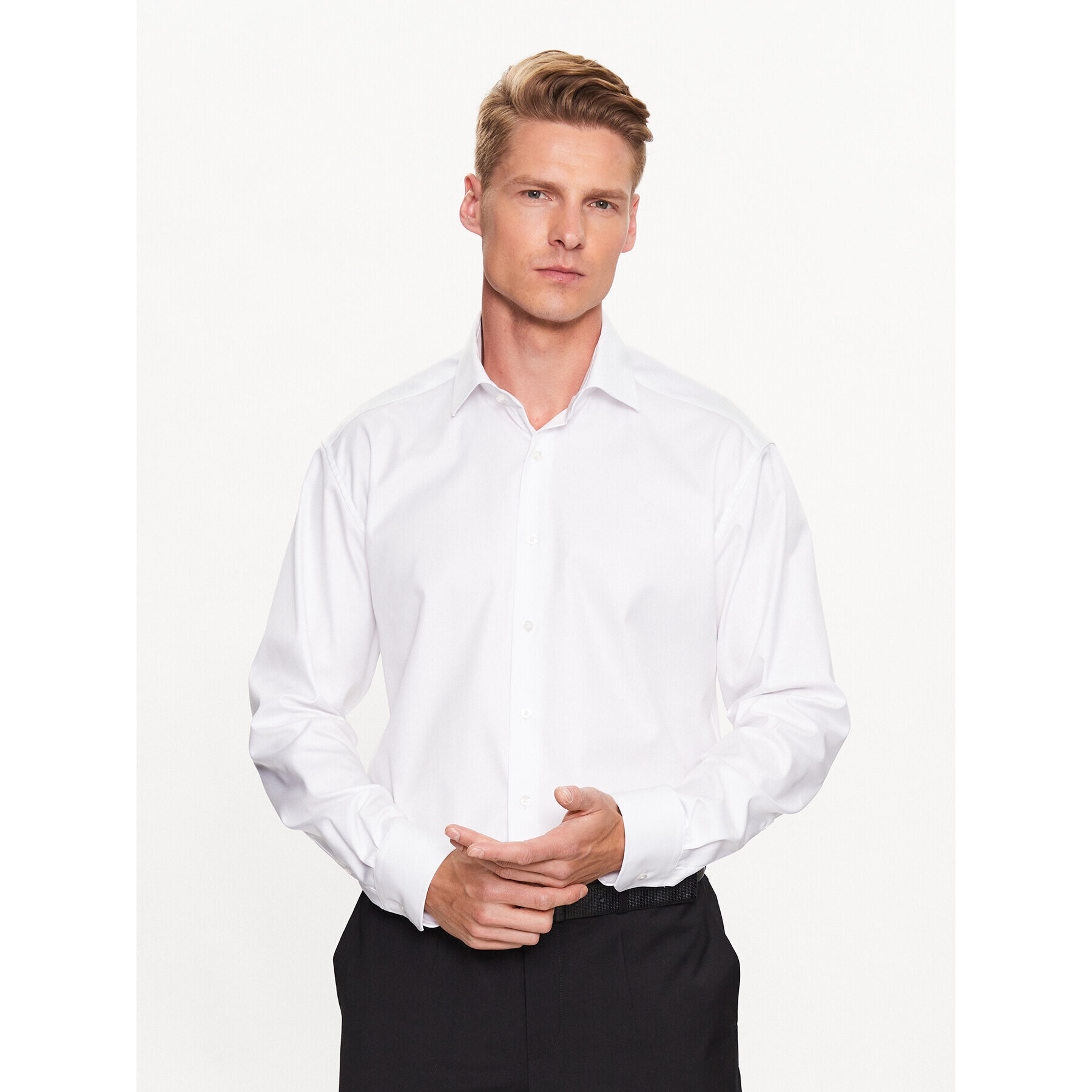 Eterna Риза 8817/X18K Бял Modern Fit - Pepit.bg