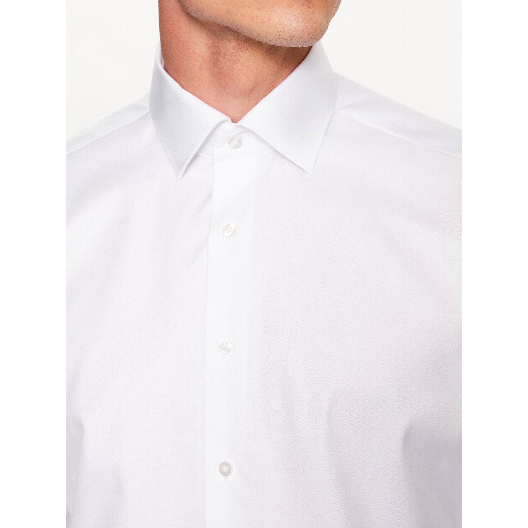 Eterna Риза 8817/X18K Бял Modern Fit - Pepit.bg