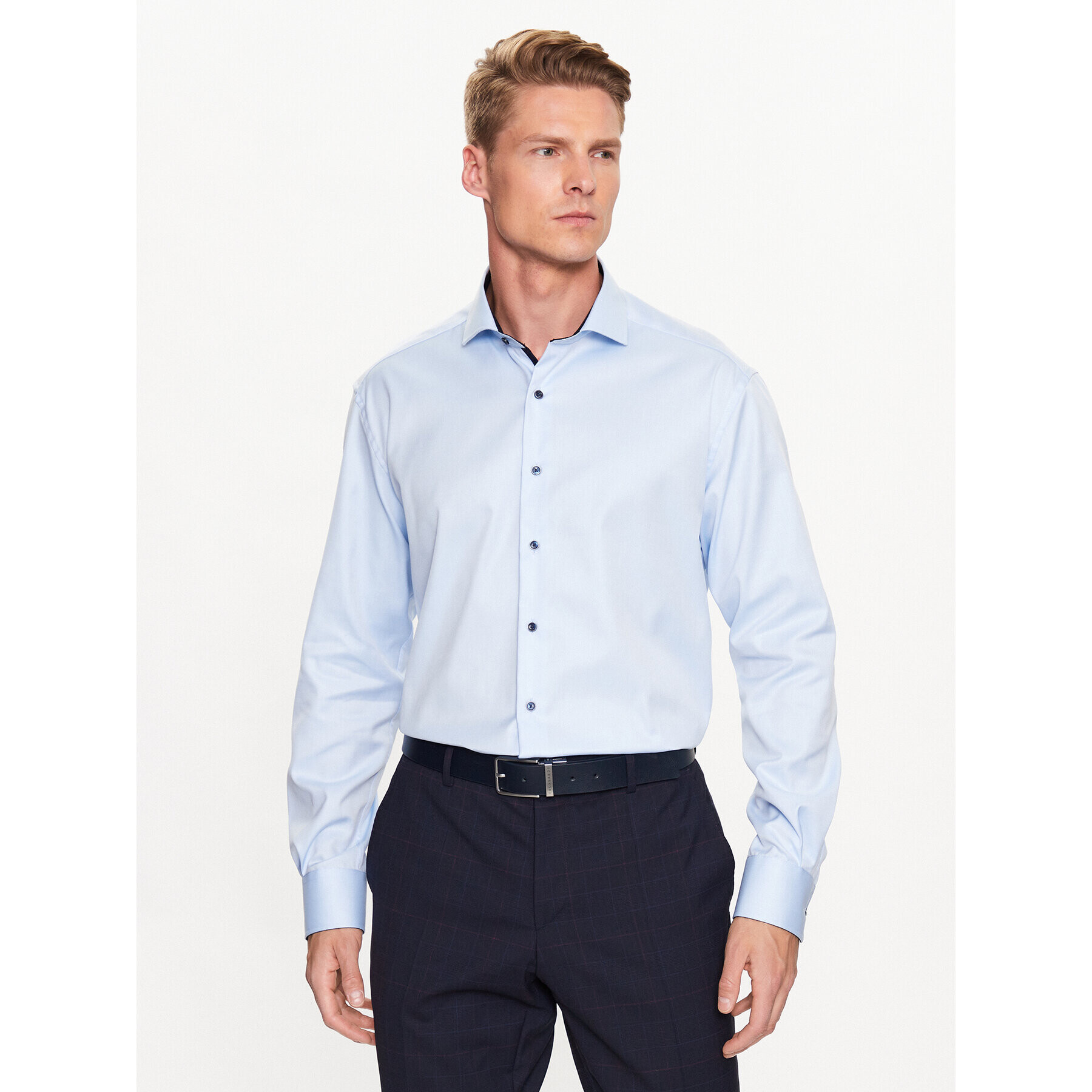 Eterna Риза 8819/X15V Син Modern Fit - Pepit.bg