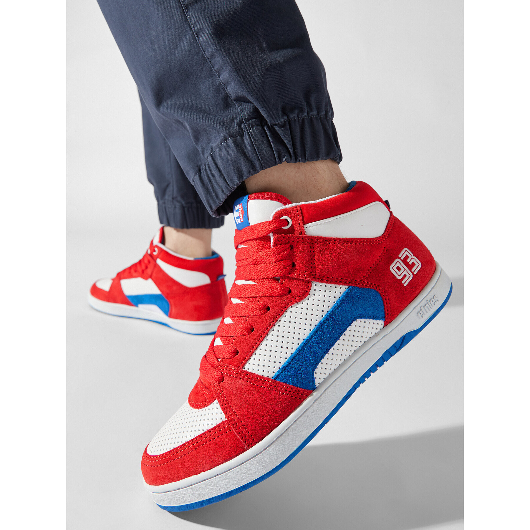 Etnies Сникърси Mc Rap Hi 4101000565 Червен - Pepit.bg