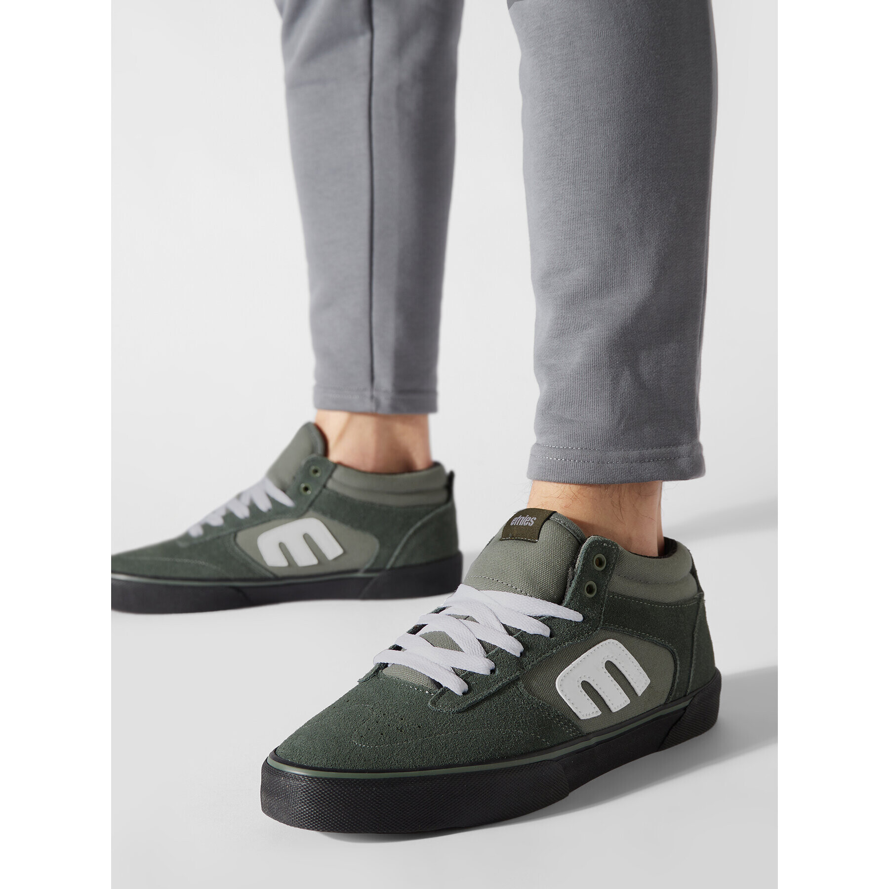 Etnies Сникърси Windrow Vulc Mid 4101000557315 Зелен - Pepit.bg