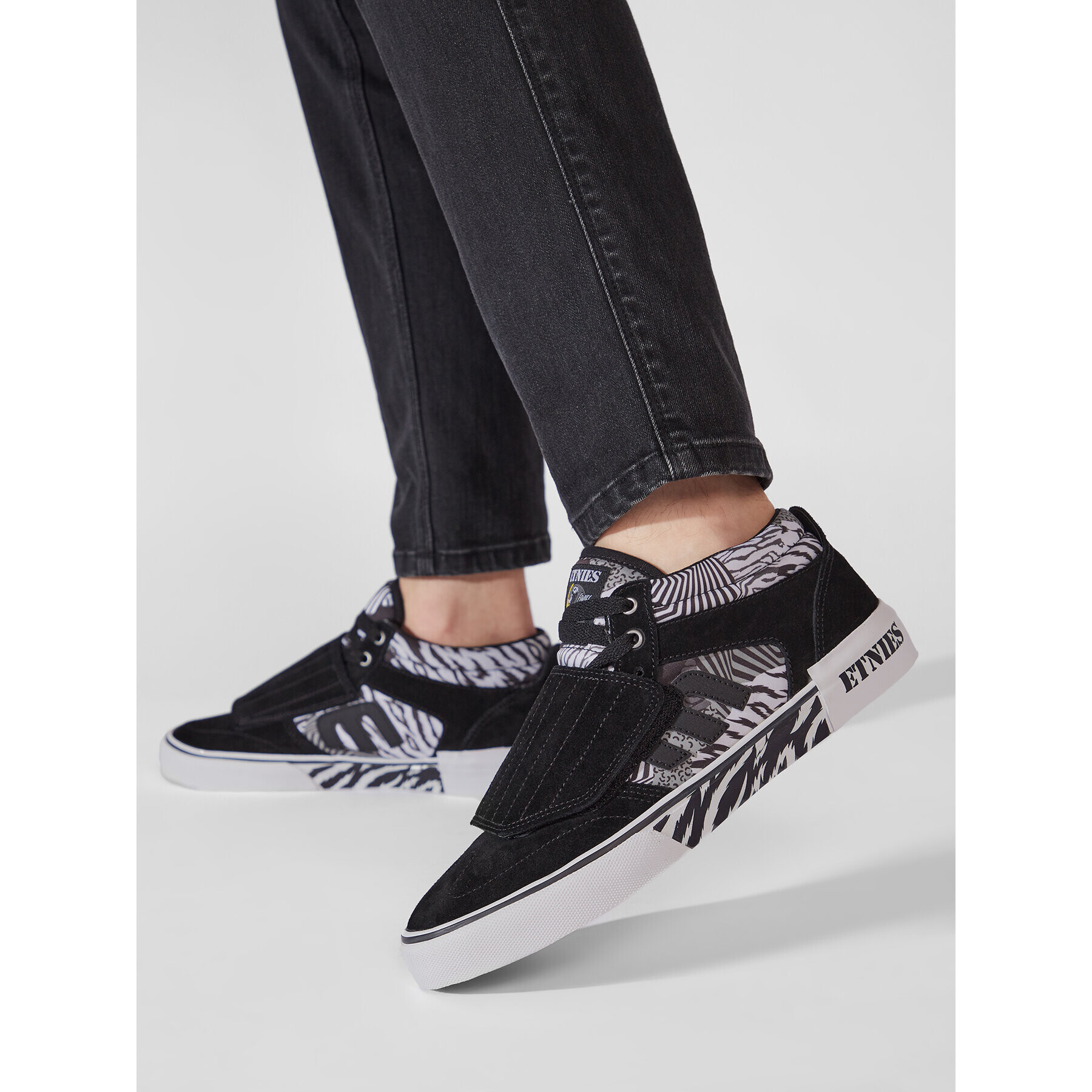 Etnies Сникърси Windrow Vulc Mid 4101000557358 Черен - Pepit.bg
