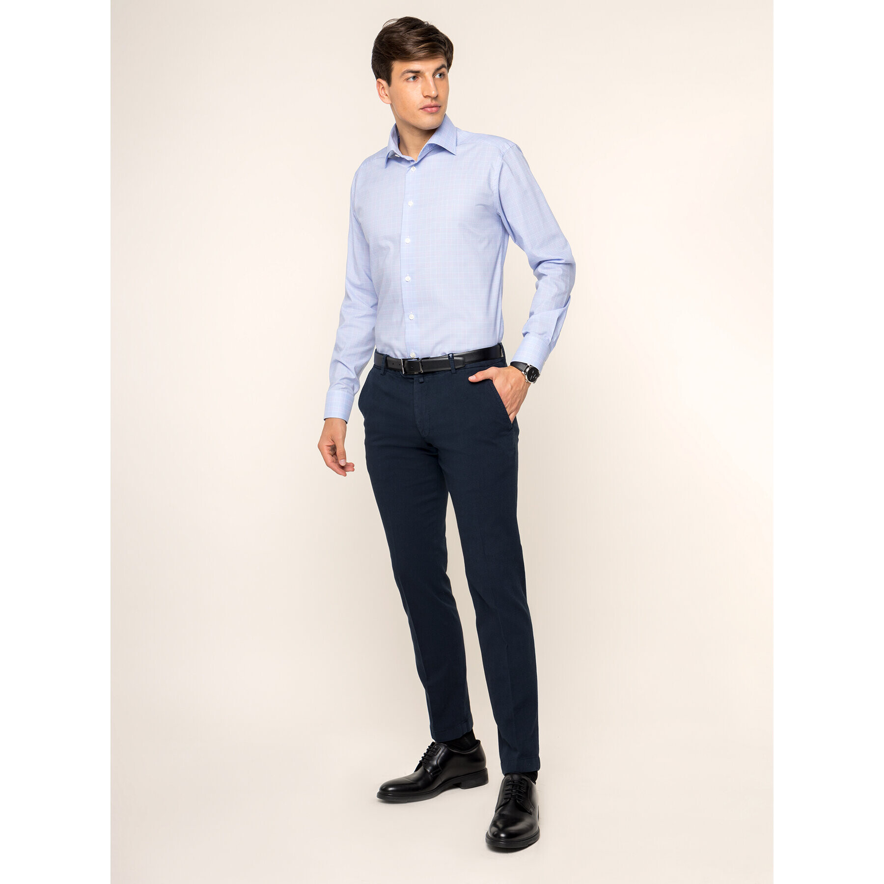 Eton Риза 100000000 Син Slim Fit - Pepit.bg