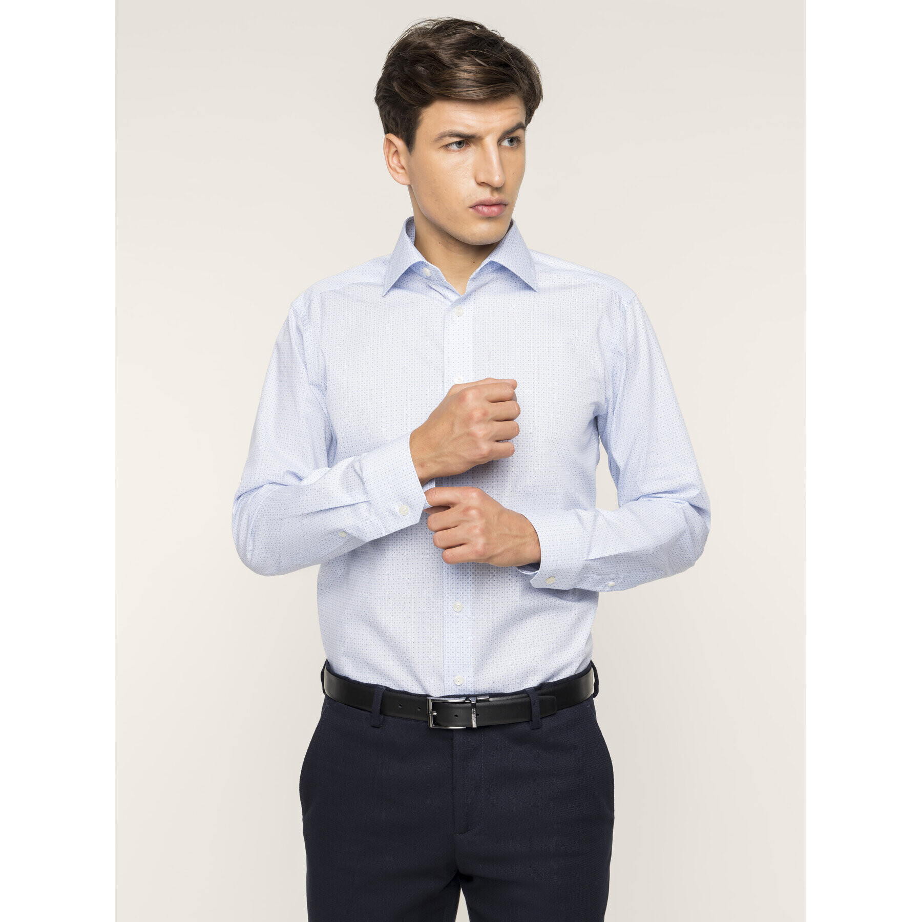 Eton Риза 100000281 Син Slim Fit - Pepit.bg