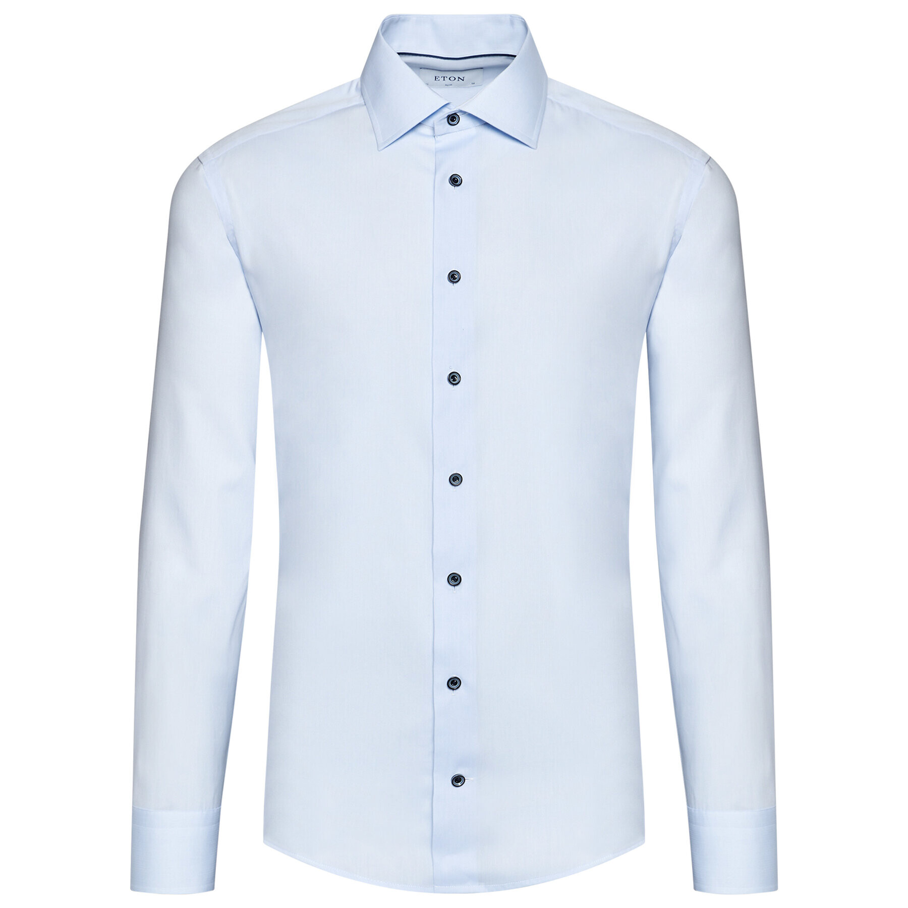 Eton Риза 100002194 Син Slim Fit - Pepit.bg