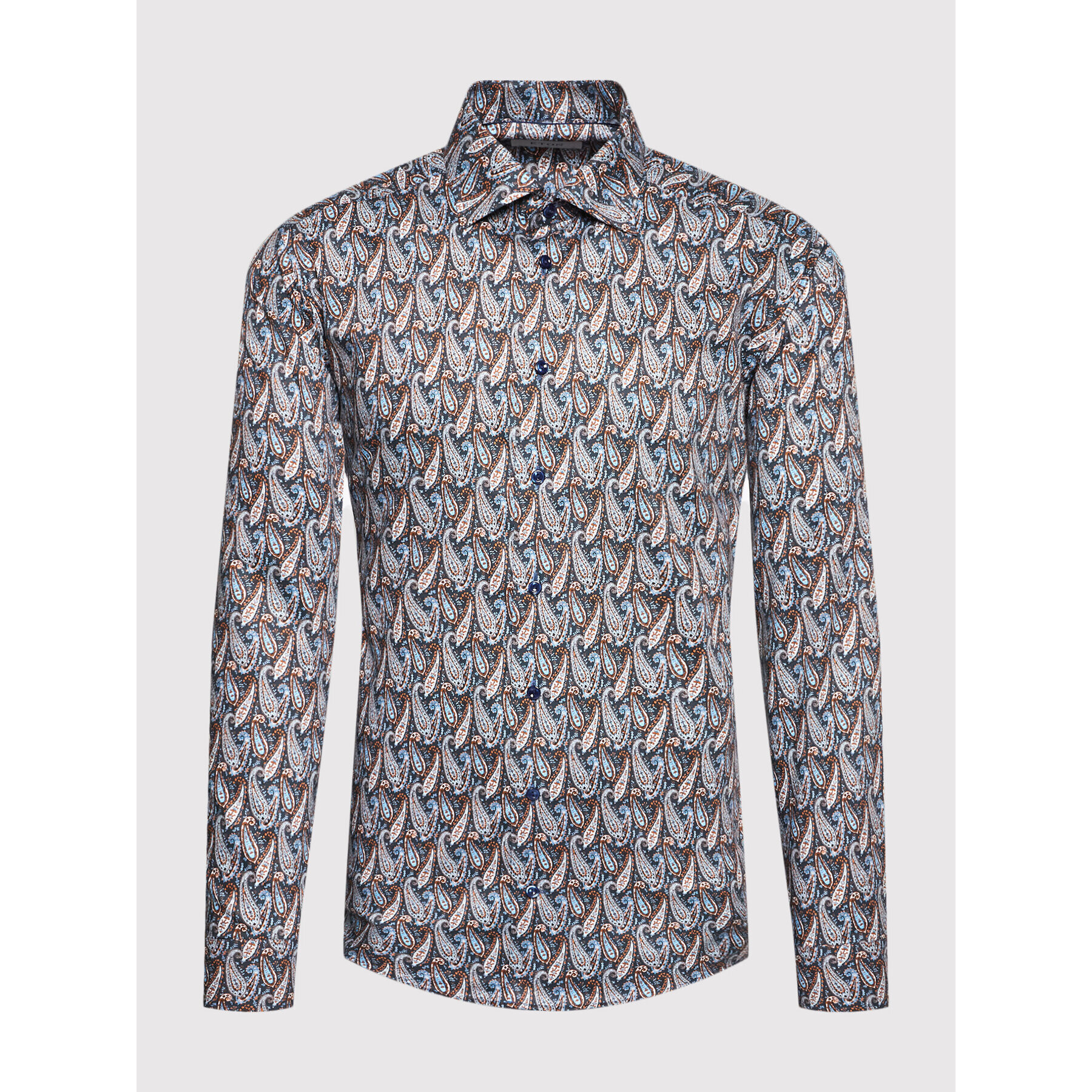 Eton Риза 100003505 Цветен Slim Fit - Pepit.bg