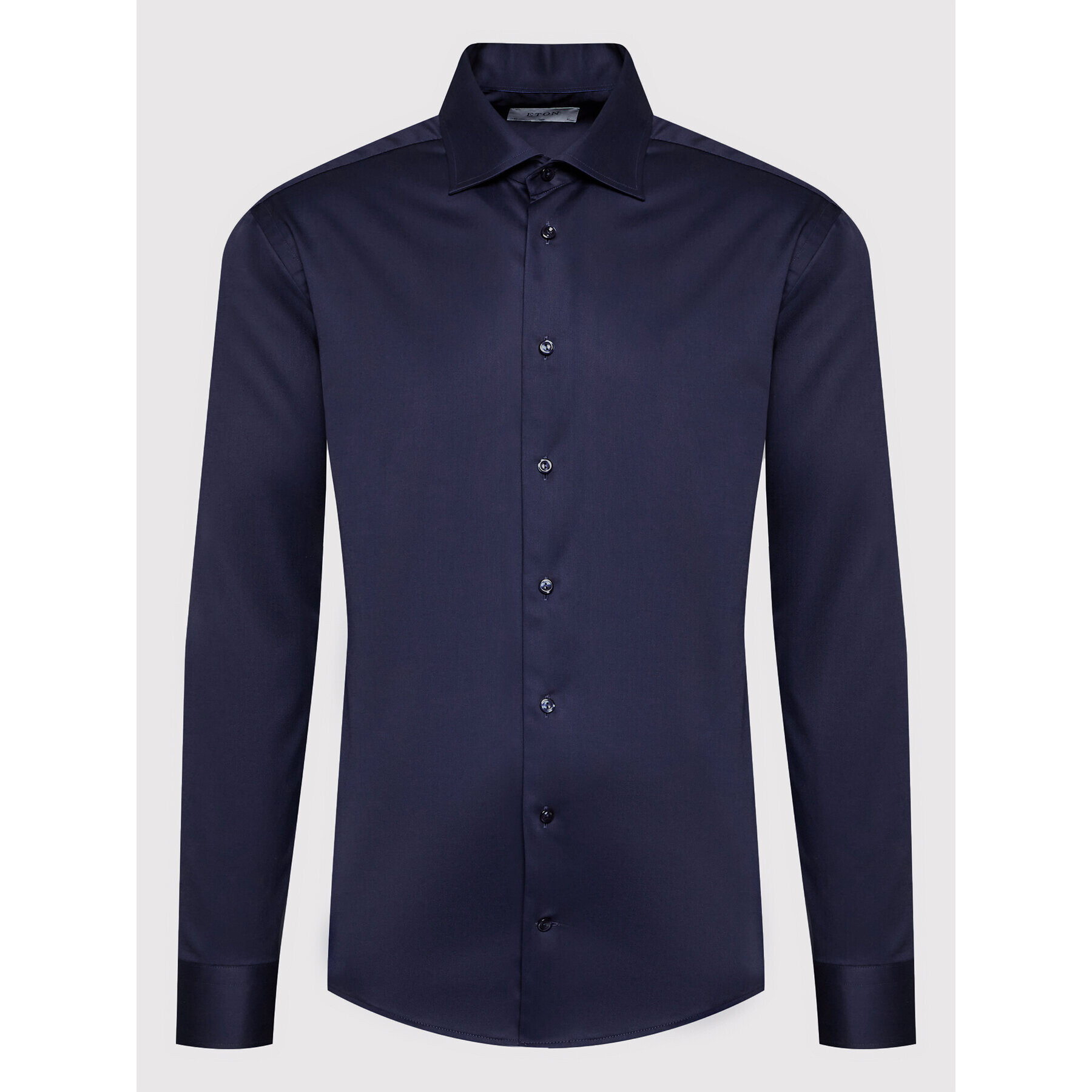 Eton Риза 100003710 Тъмносин Slim Fit - Pepit.bg