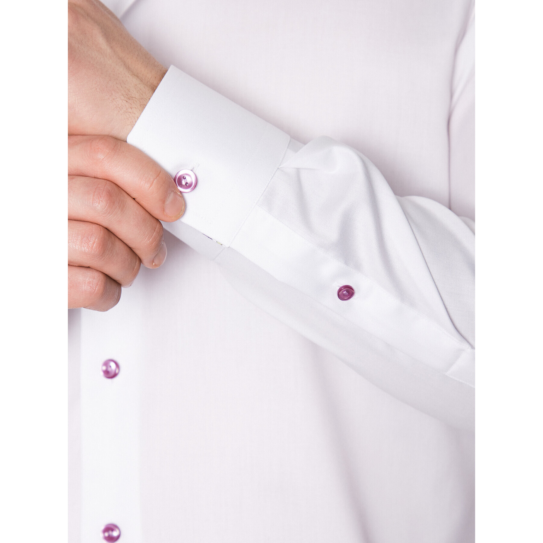 Eton Риза 100004299 Бял Slim Fit - Pepit.bg