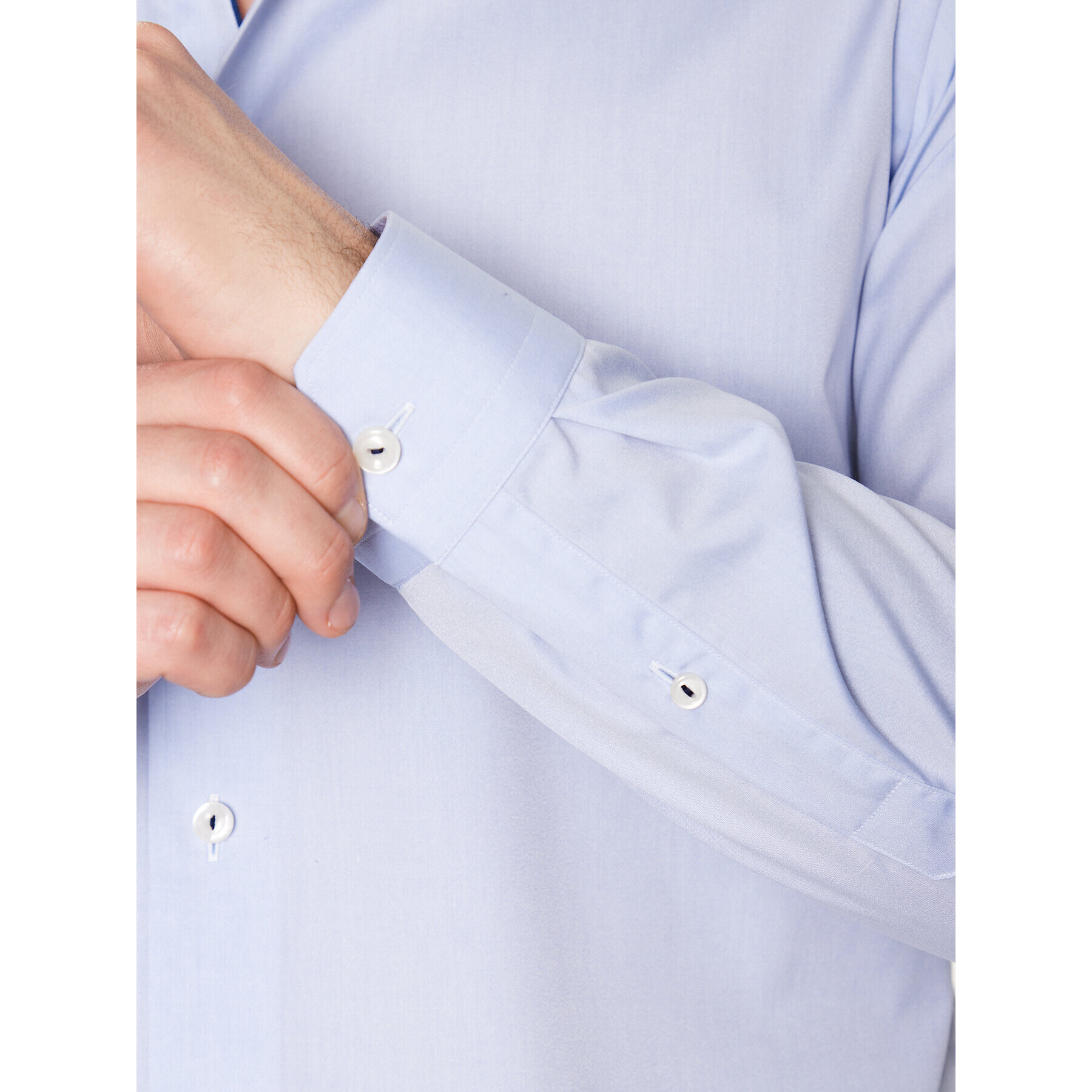 Eton Риза 100004471 Син Slim Fit - Pepit.bg