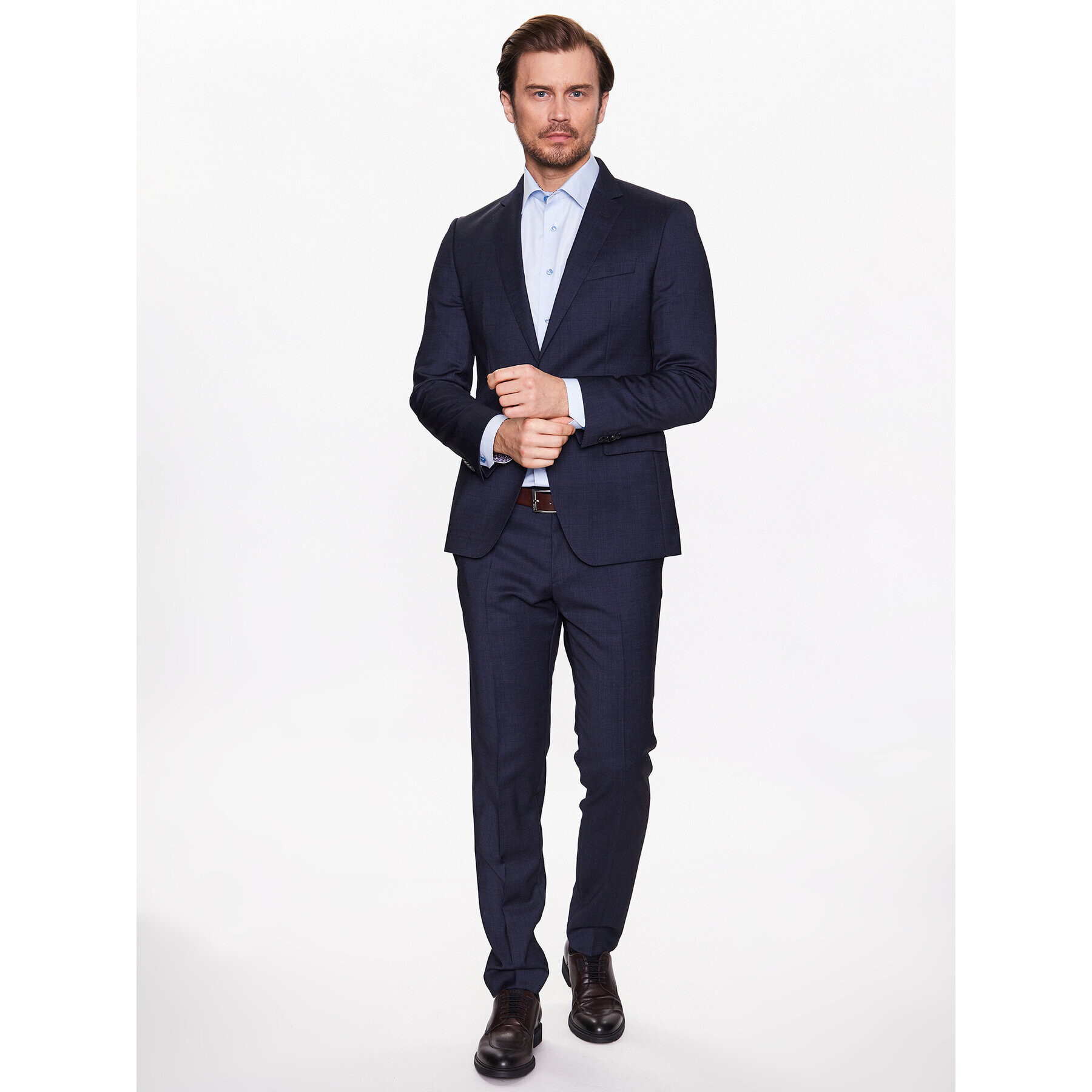 Eton Риза 100004489 Бял Slim Fit - Pepit.bg