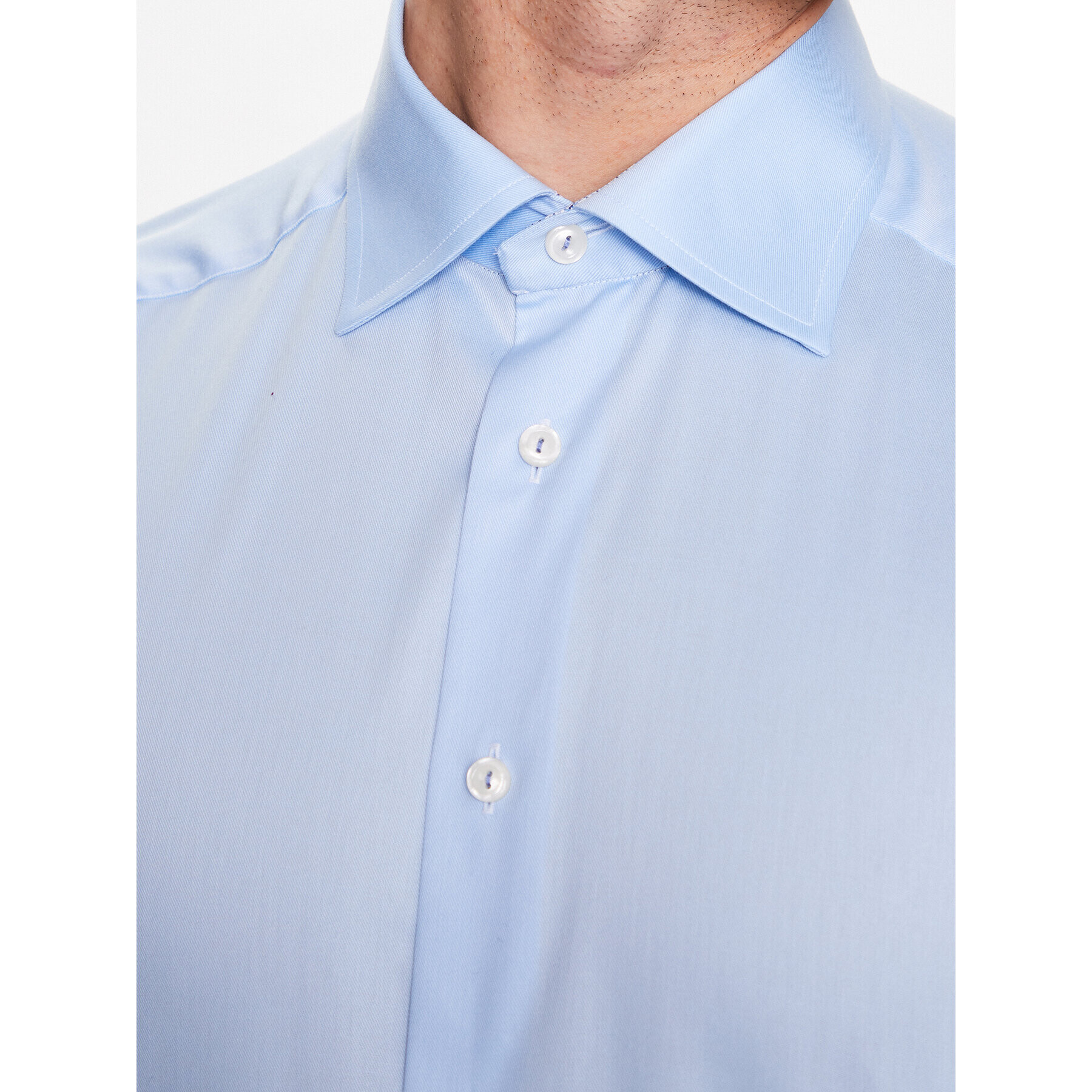 Eton Риза 100004489 Син Slim Fit - Pepit.bg