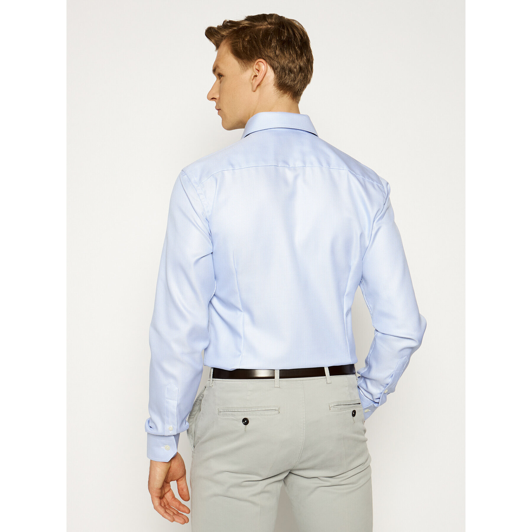 Eton Риза 316979511 Син Slim Fit - Pepit.bg