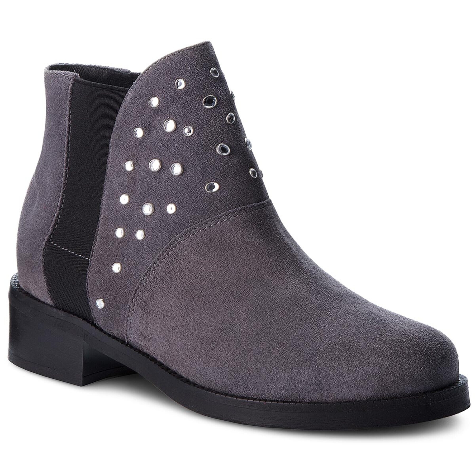 Eva Minge Боти Aranjuez 4AH 18SF1372617EF Сив - Pepit.bg