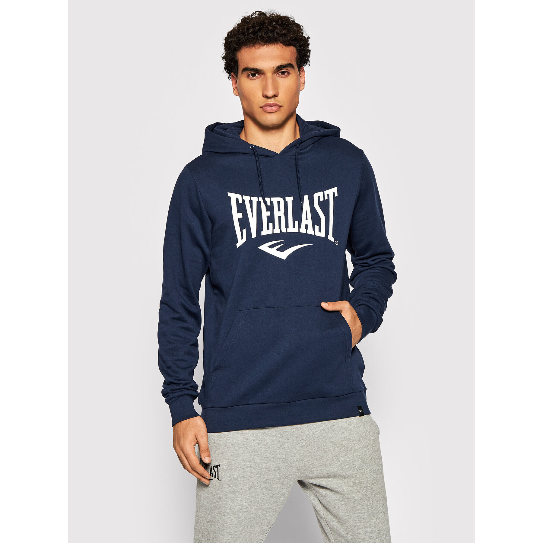 Everlast Суитшърт 808380-60 Тъмносин Regular Fit - Pepit.bg