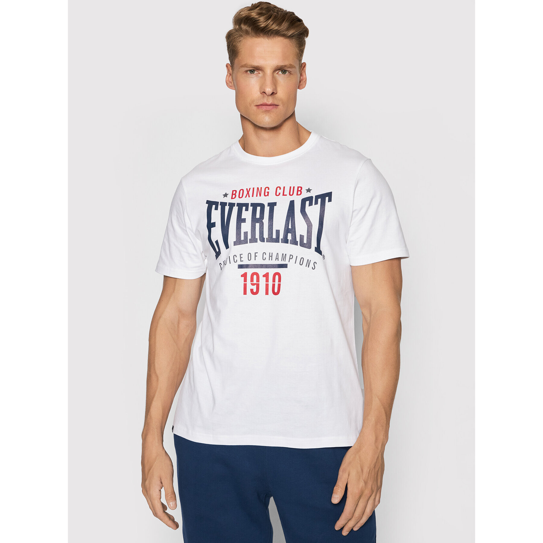 Everlast Тишърт 2012793-01 Бял Regular Fit - Pepit.bg