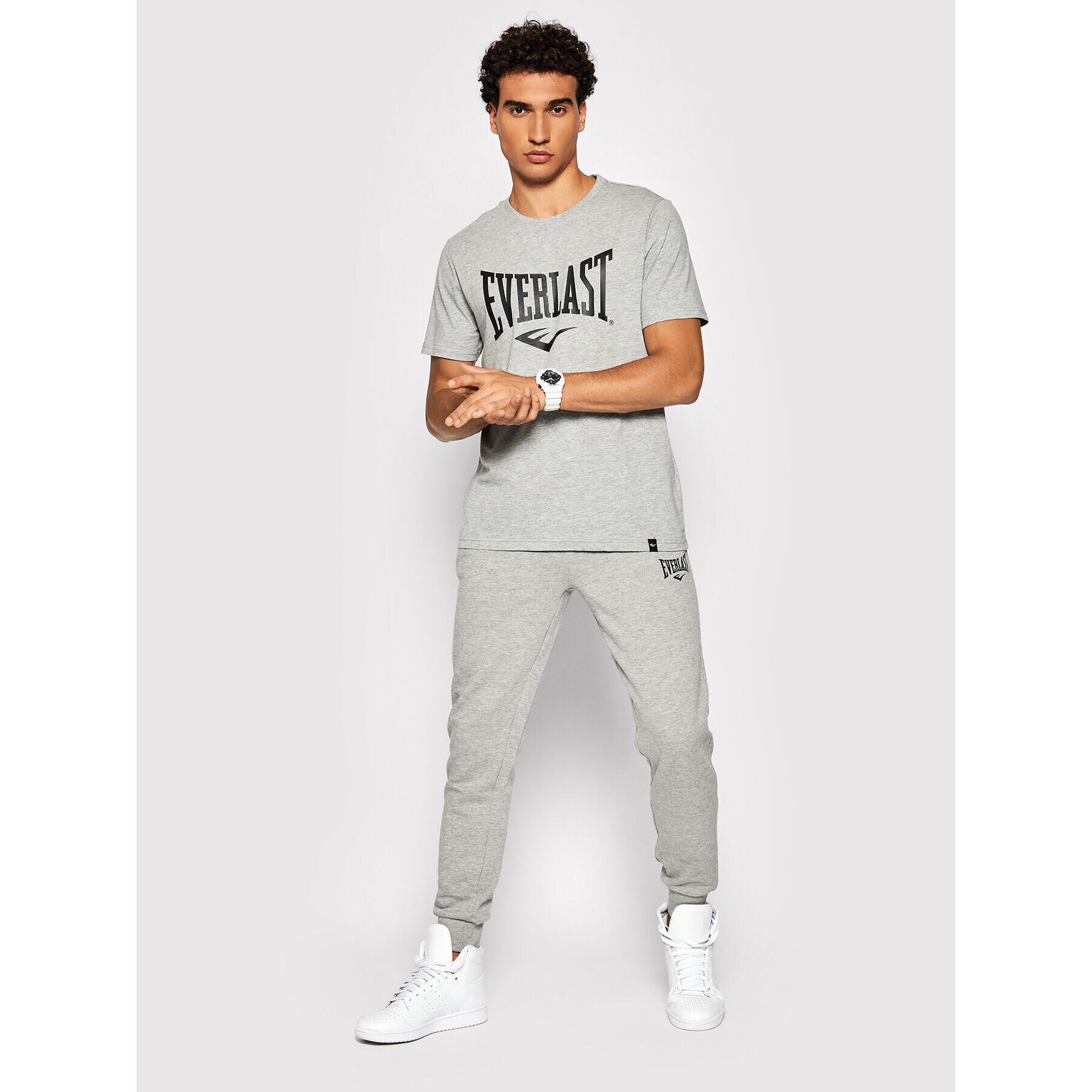 Everlast Тишърт 807581-60 Сив Regular Fit - Pepit.bg