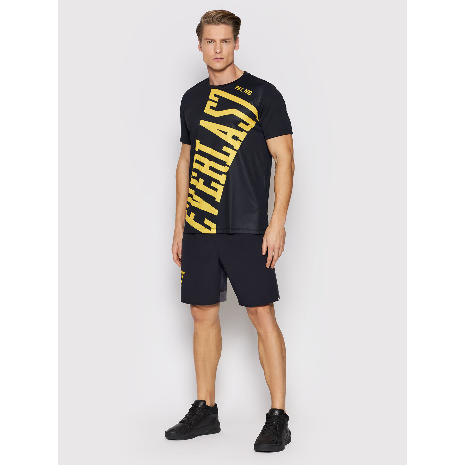 Everlast Тишърт 874010-60 Черен Regular Fit - Pepit.bg