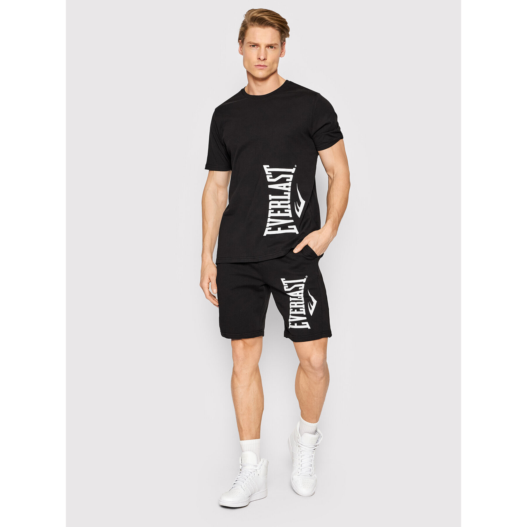 Everlast Тишърт 894050-60 Черен Regular Fit - Pepit.bg
