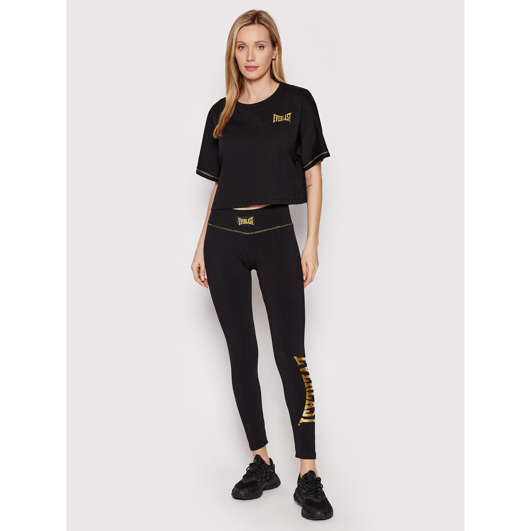 Everlast Тишърт 894110-50 Черен Relaxed Fit - Pepit.bg