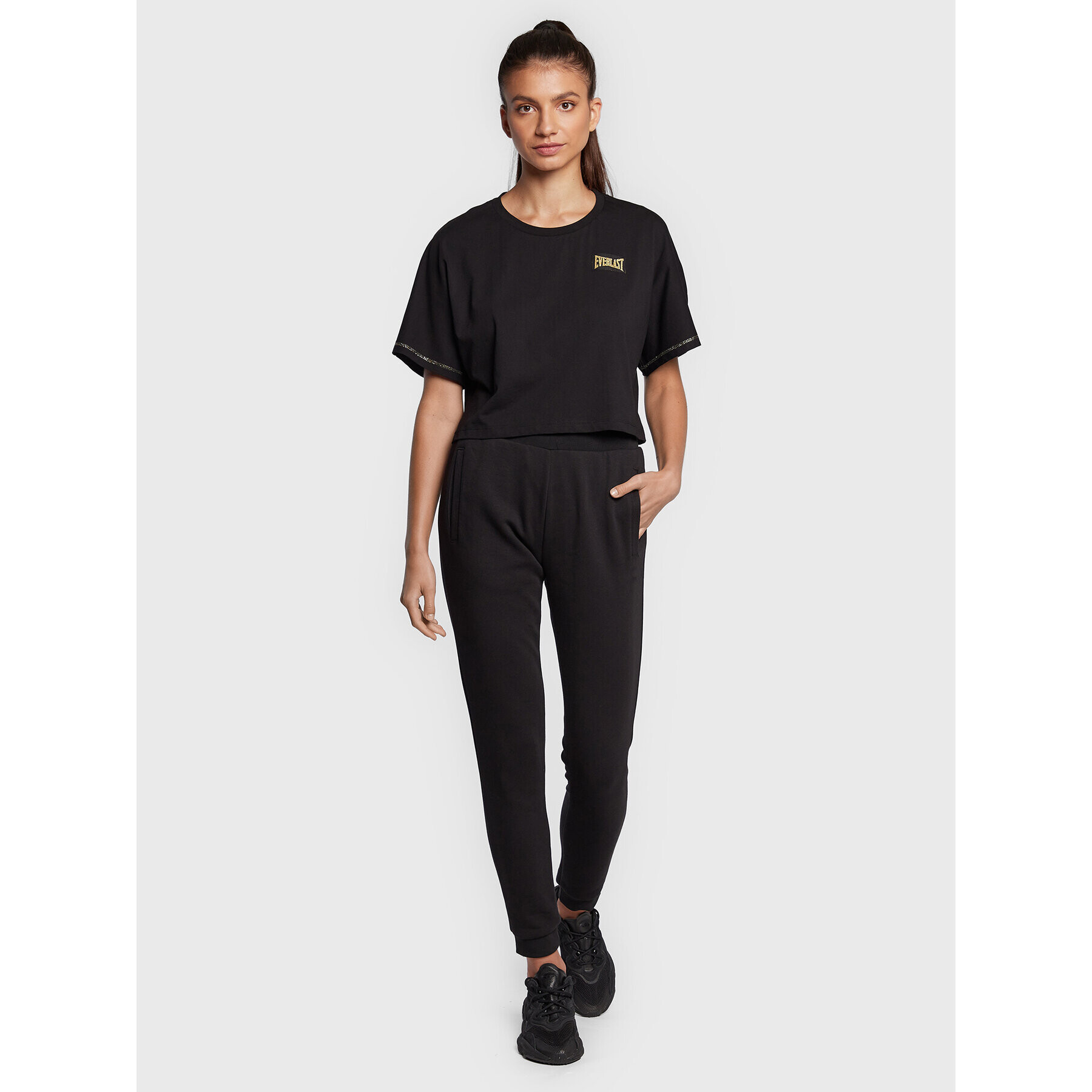 Everlast Тишърт 894110-50 Черен Relaxed Fit - Pepit.bg