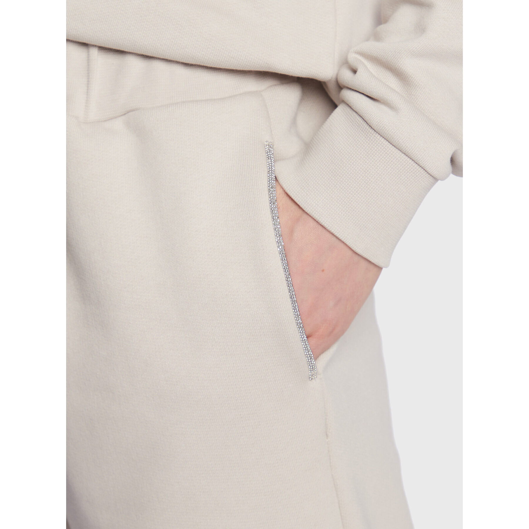 Fabiana Filippi Долнище анцуг PAD222W349 Сив Regular Fit - Pepit.bg