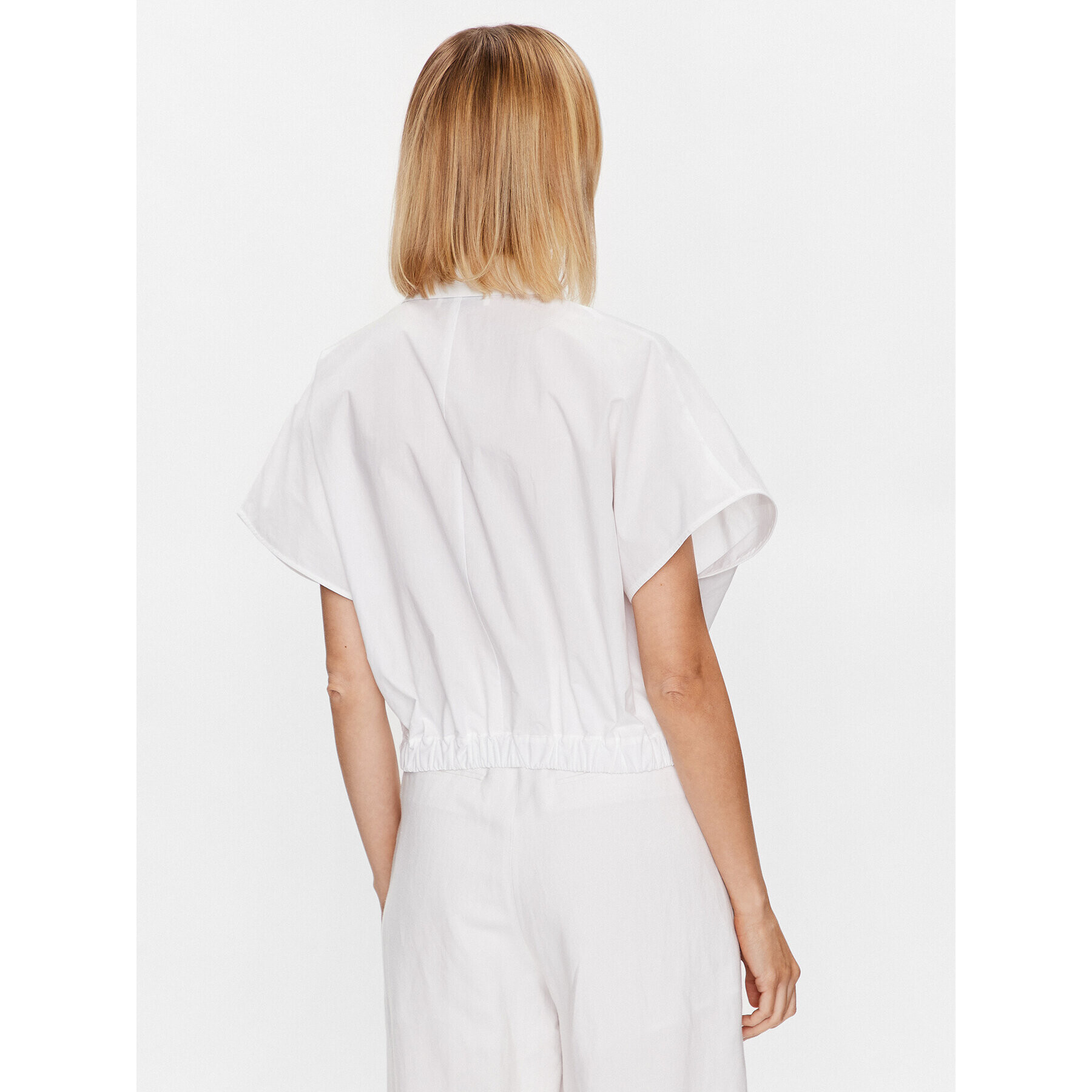 Fabiana Filippi Риза CAD273W356 Бял Regular Fit - Pepit.bg