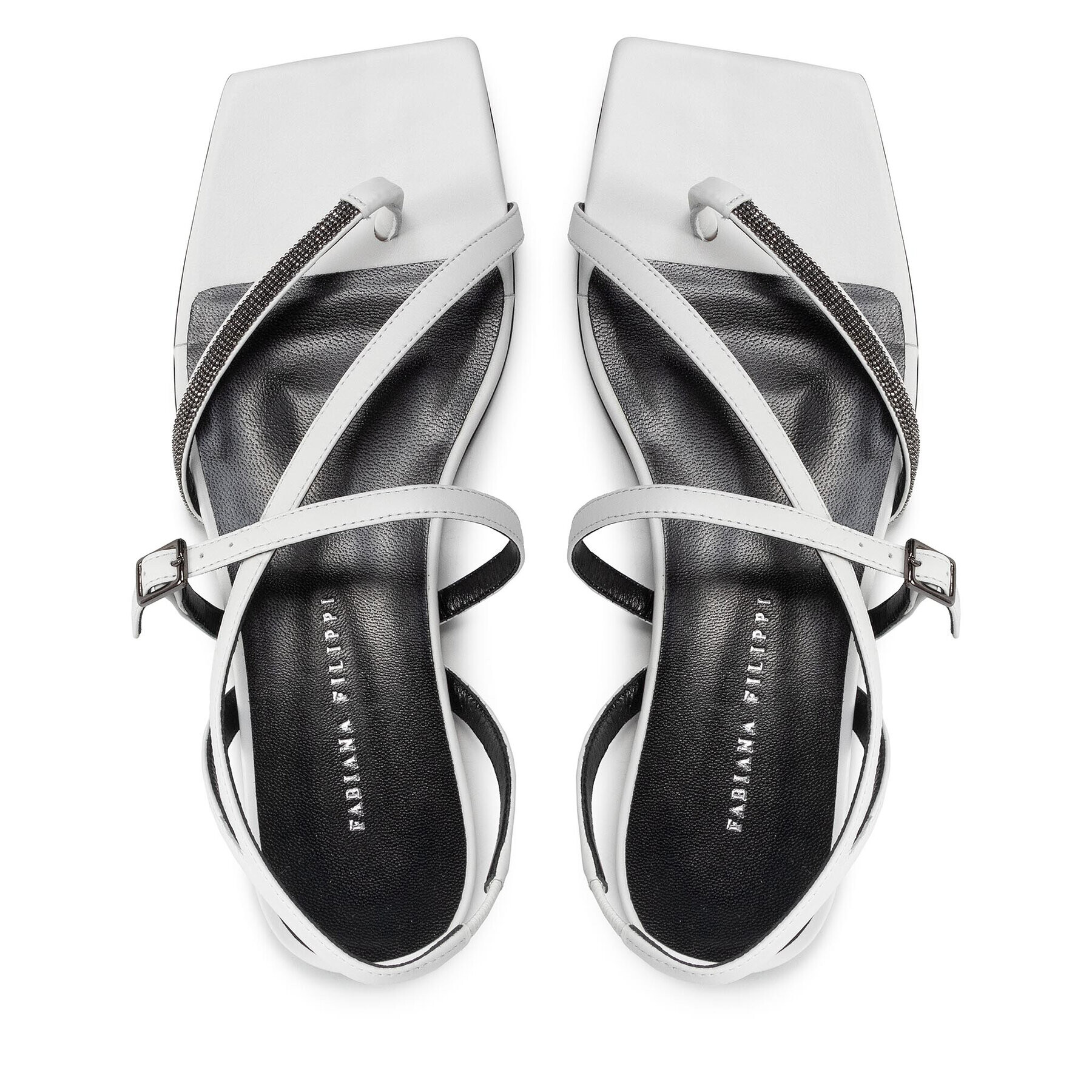 Fabiana Filippi Сандали ASD272B982 Бял - Pepit.bg