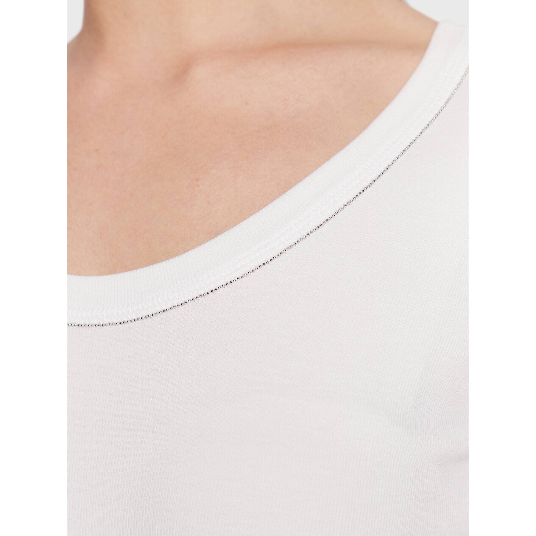 Fabiana Filippi Тишърт JEDP02W125 Бял Regular Fit - Pepit.bg