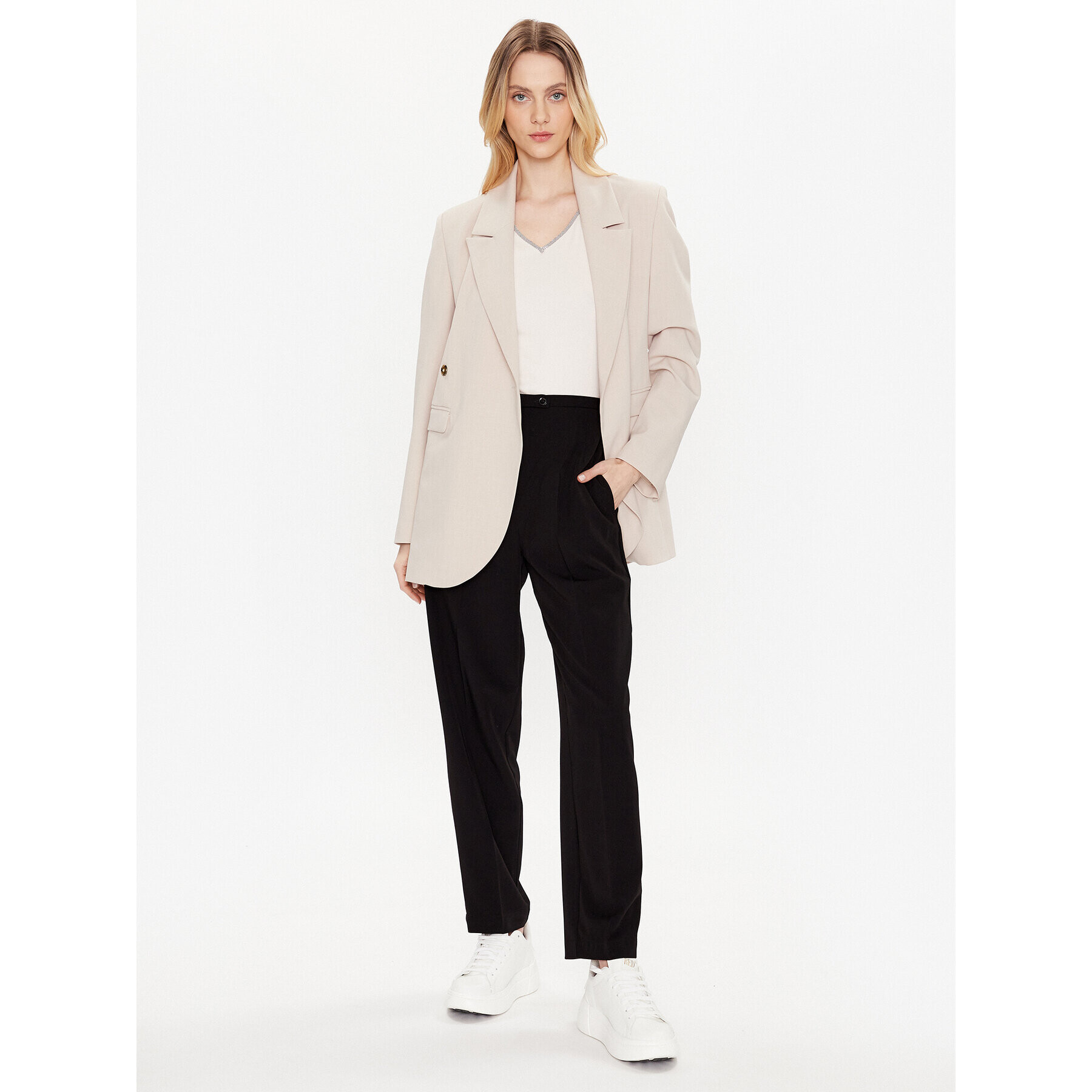 Fabiana Filippi топ JED273B556 Розов Regular Fit - Pepit.bg