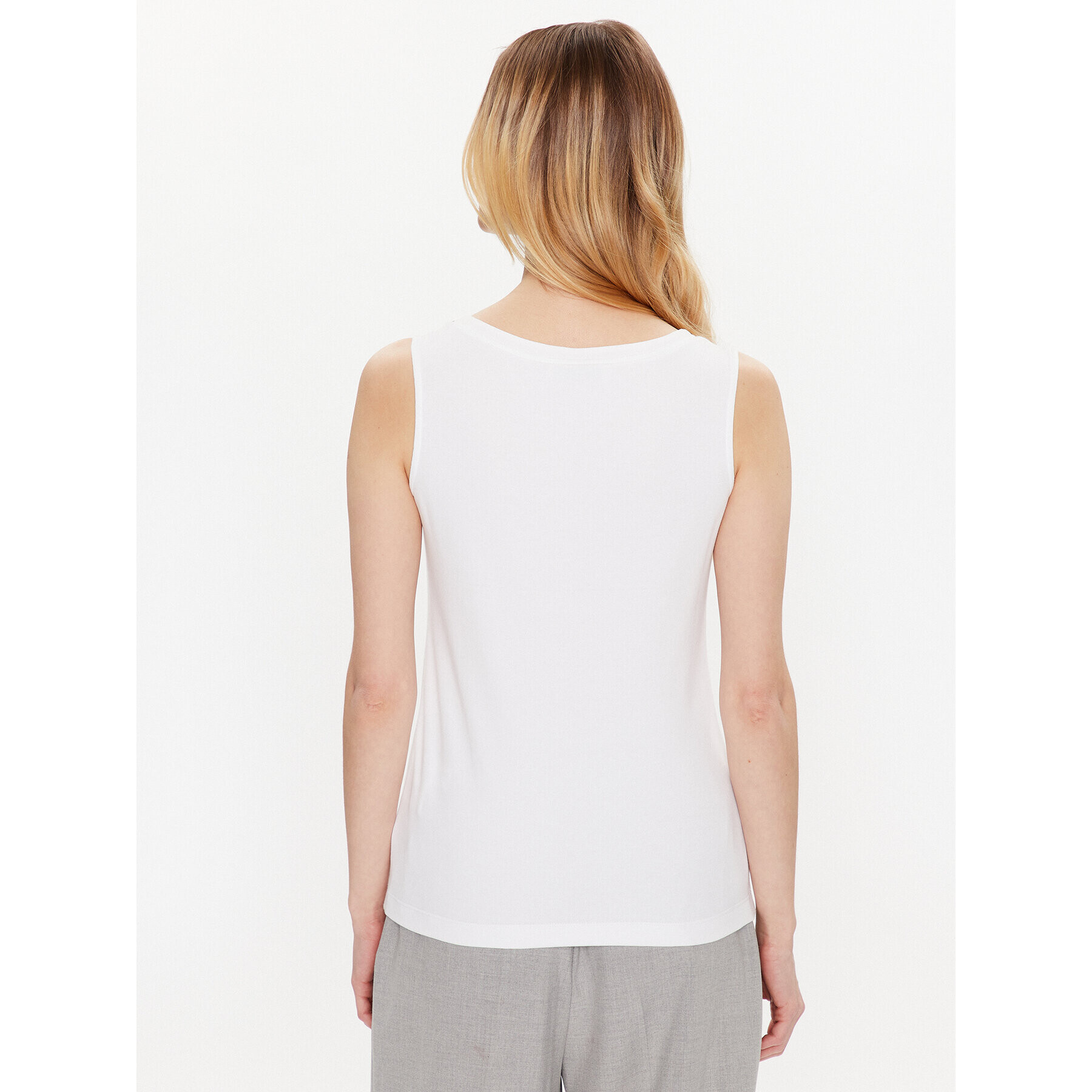 Fabiana Filippi топ JED273W150 Бял Regular Fit - Pepit.bg