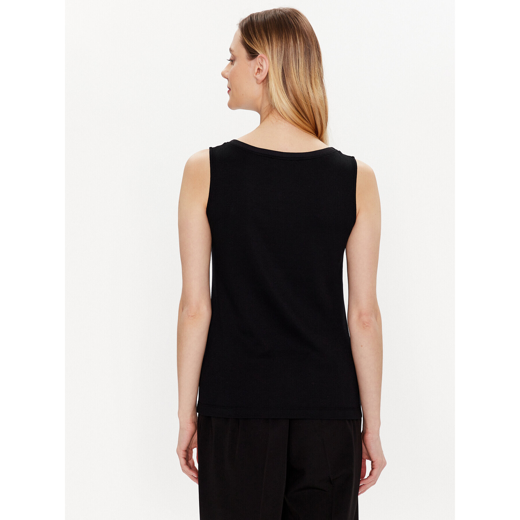 Fabiana Filippi топ JED273W150 Черен Regular Fit - Pepit.bg