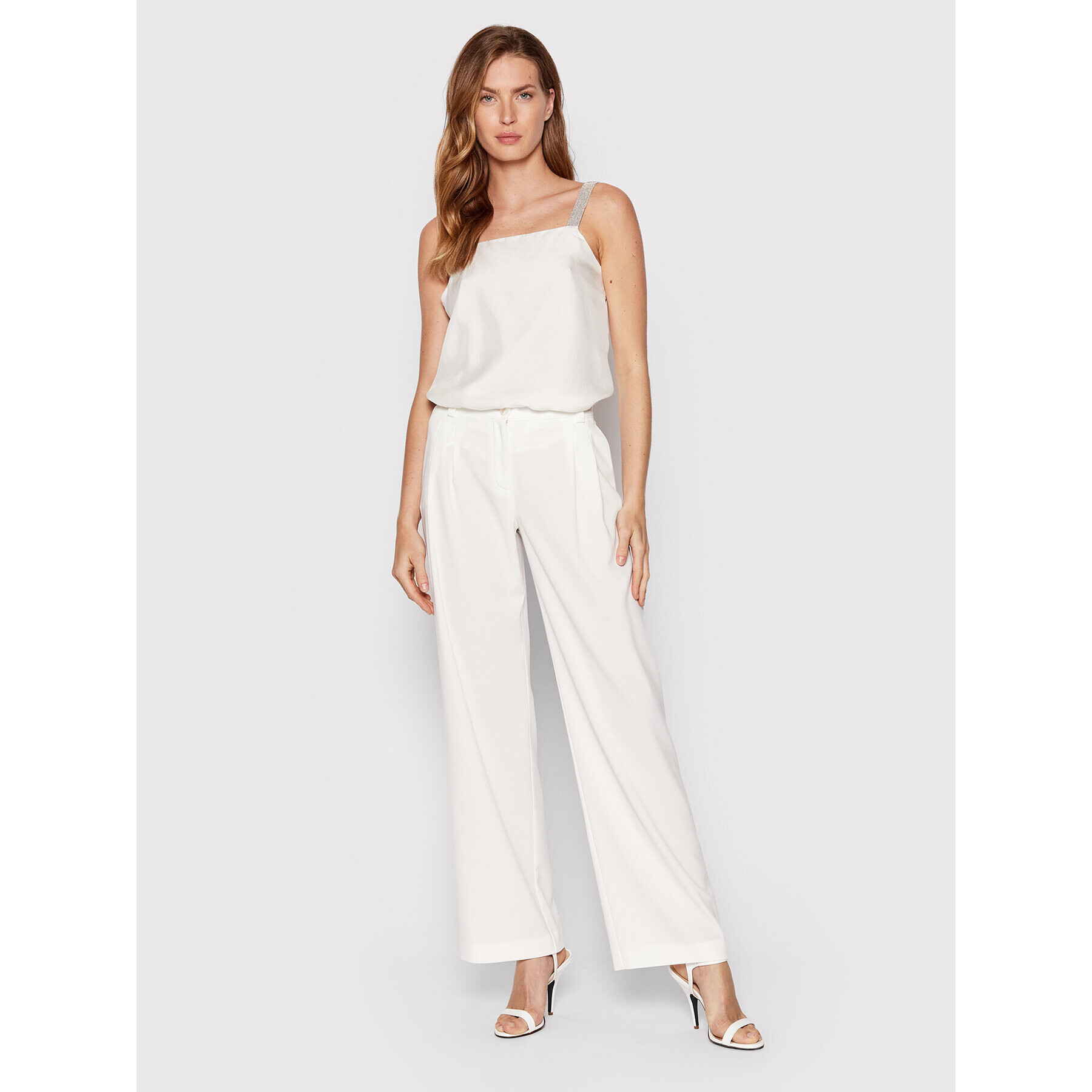 Fabiana Filippi топ TPD272B812 Бял Regular Fit - Pepit.bg