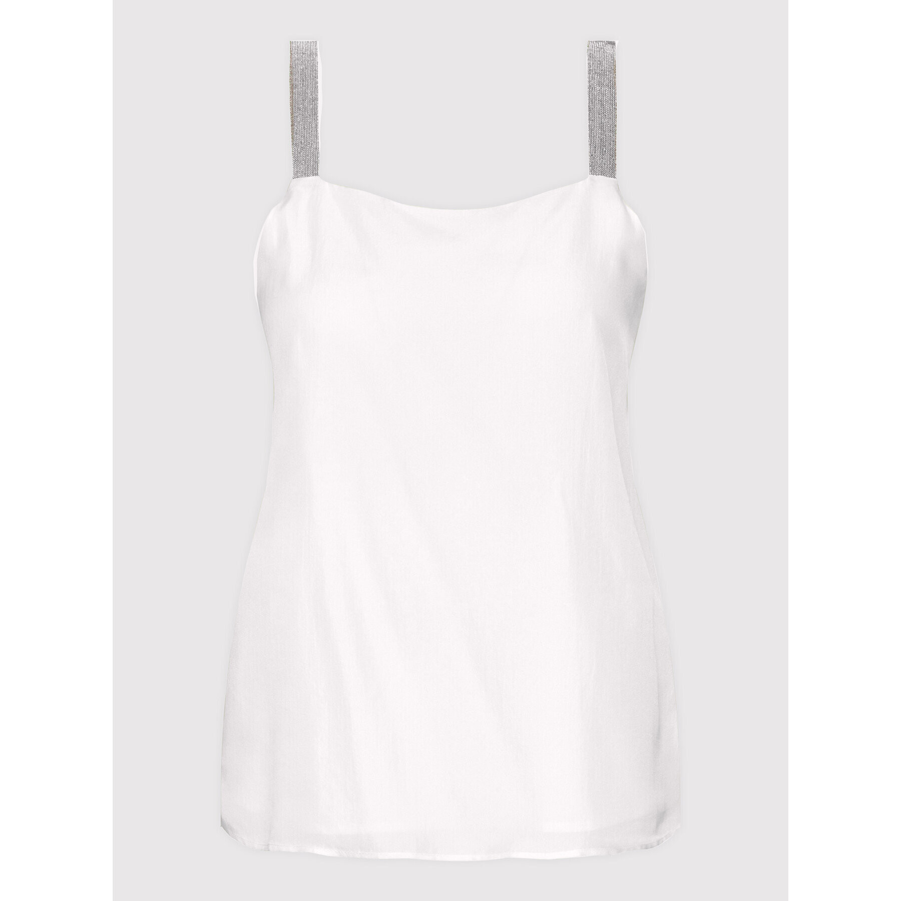Fabiana Filippi топ TPD272B812 Бял Regular Fit - Pepit.bg