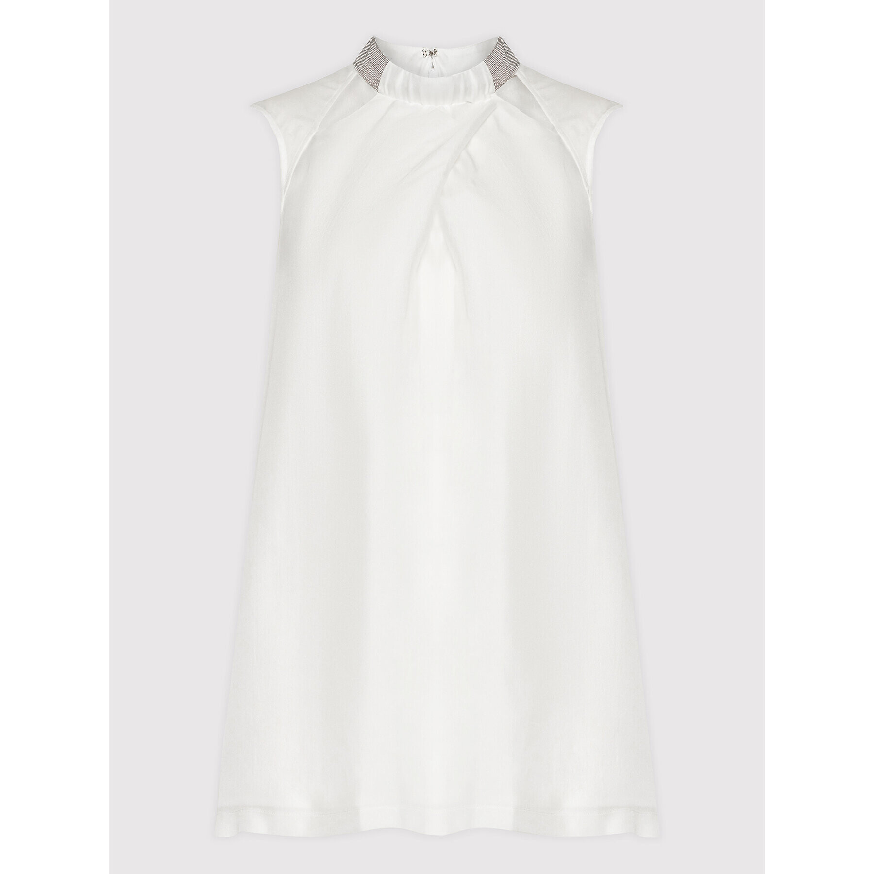 Fabiana Filippi топ TPD272W302 Бял Regular Fit - Pepit.bg