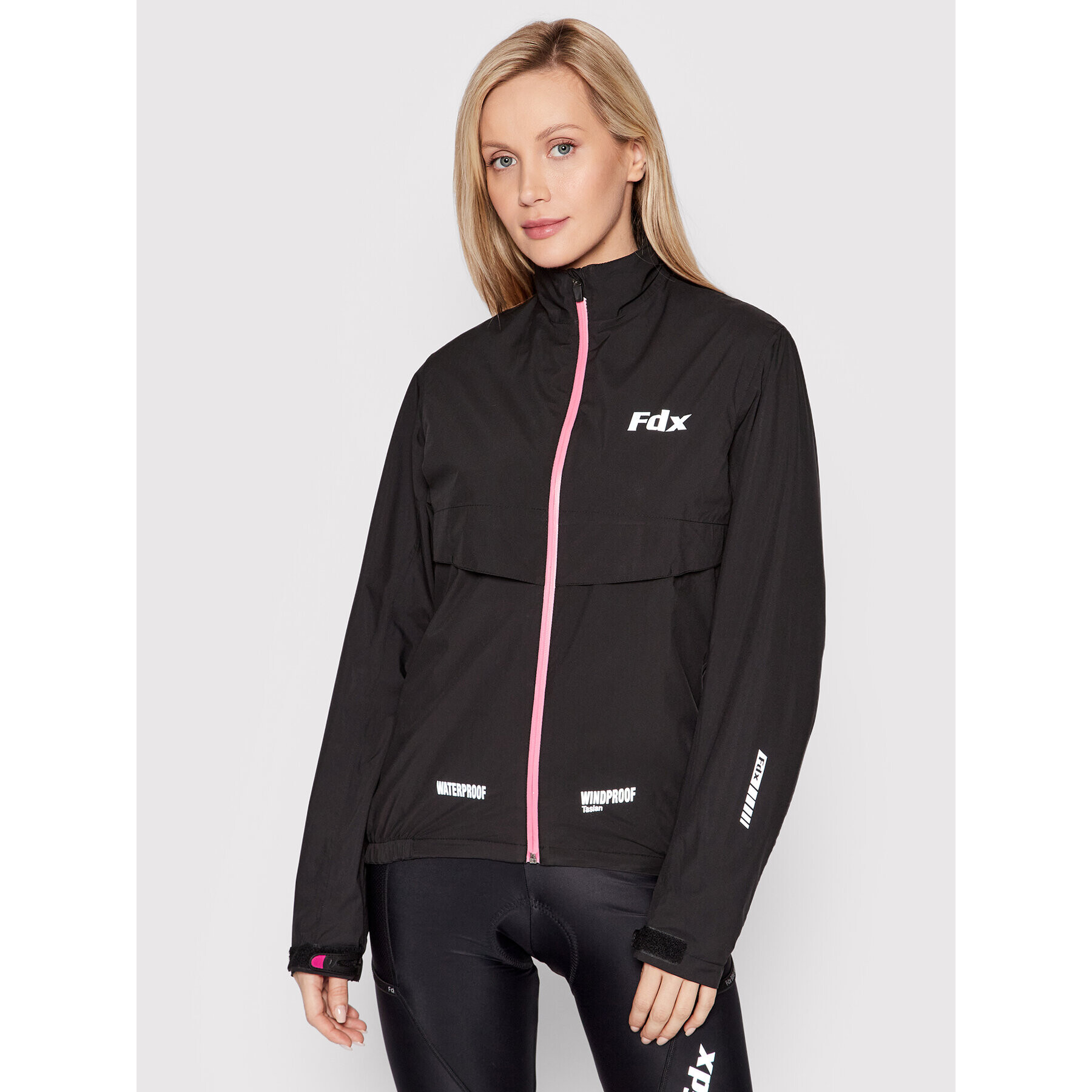 FDX Ветровка 1410 Черен Regular Fit - Pepit.bg