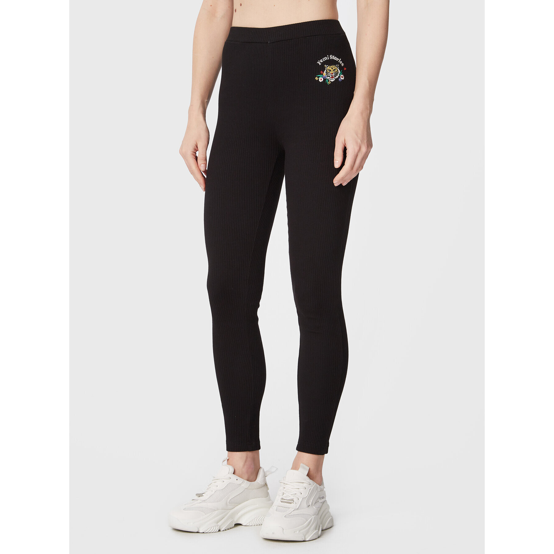 Femi Stories Клин Odise Черен Slim Fit - Pepit.bg
