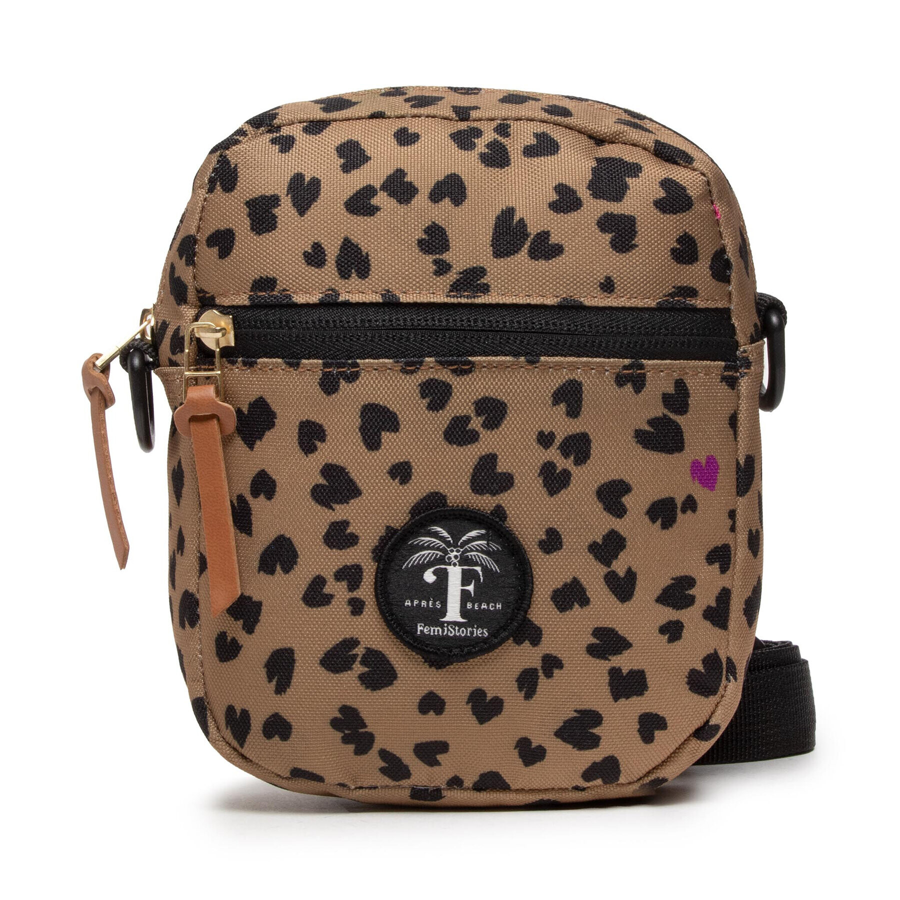 Femi Stories Мъжка чантичка F-Anni Кафяв - Pepit.bg