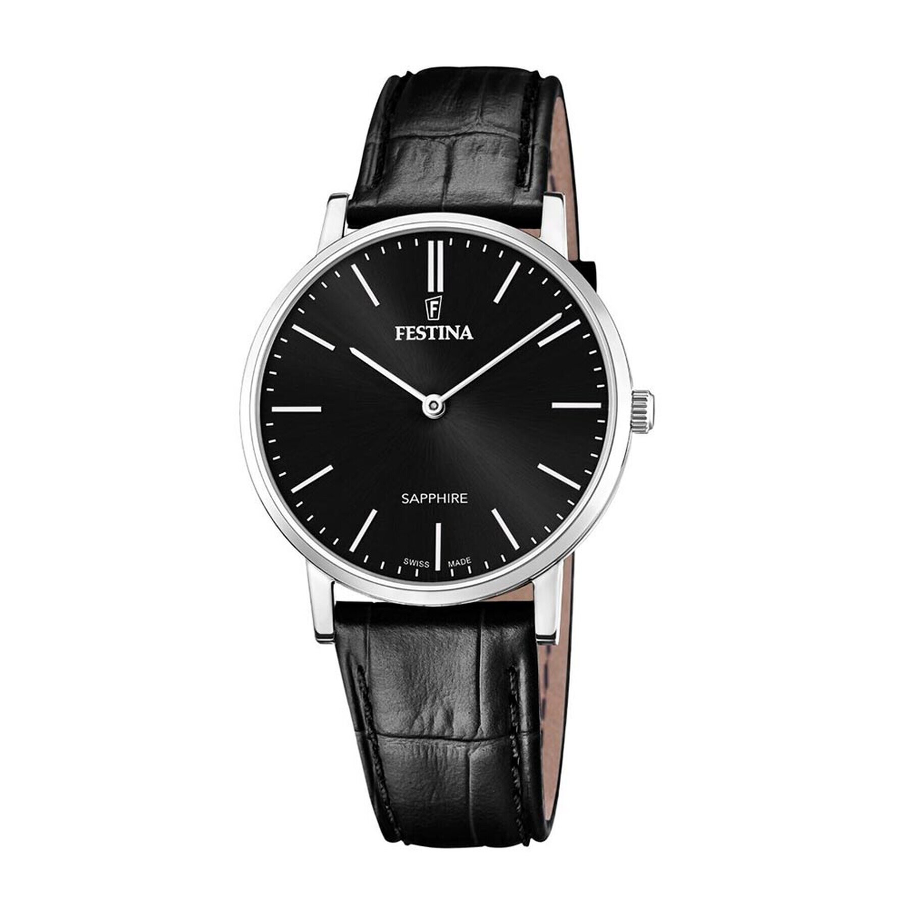 Festina Часовник Swiss Made 20012/4 Черен - Pepit.bg