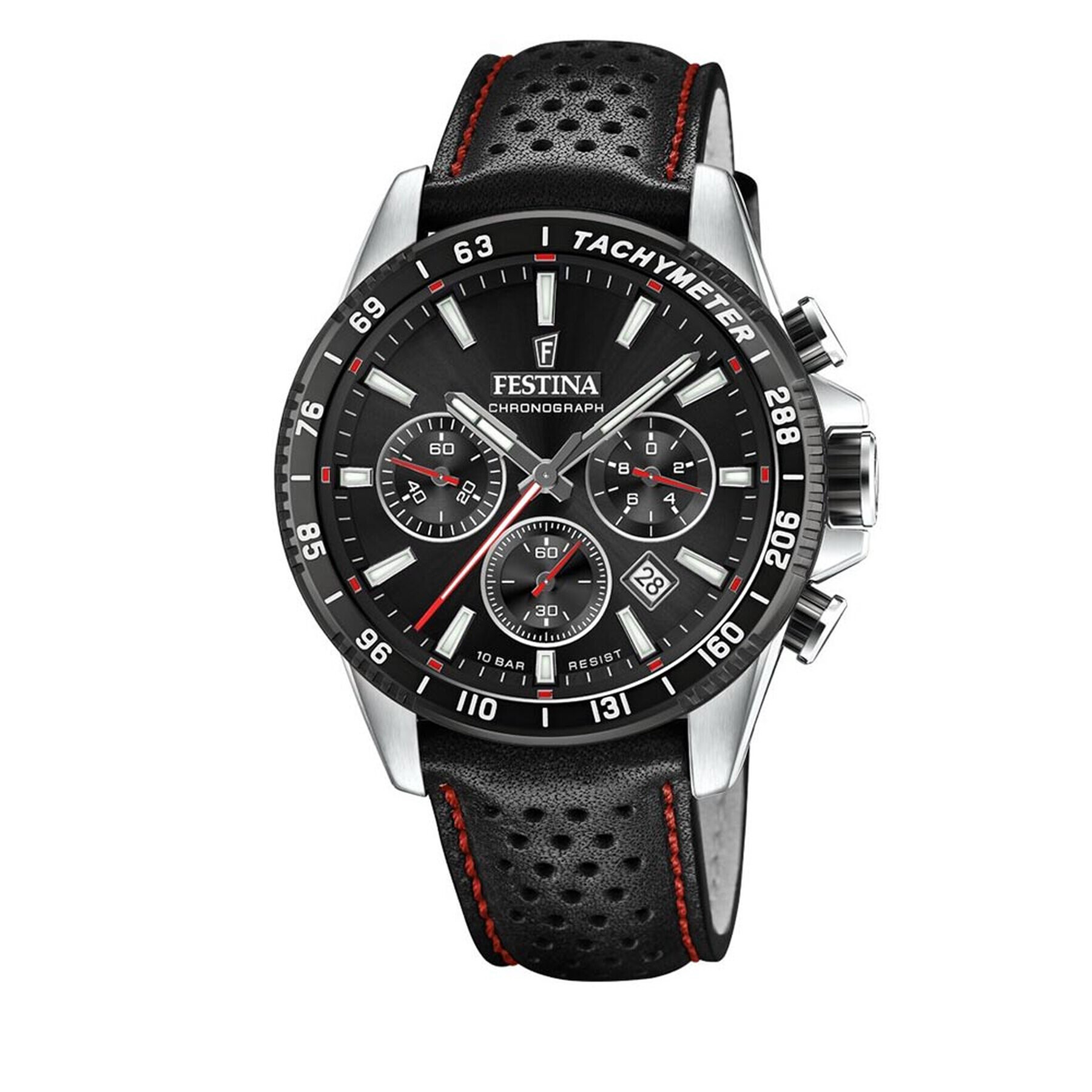 Festina Часовник Timeless Chronograph F20561/4 Черен - Pepit.bg