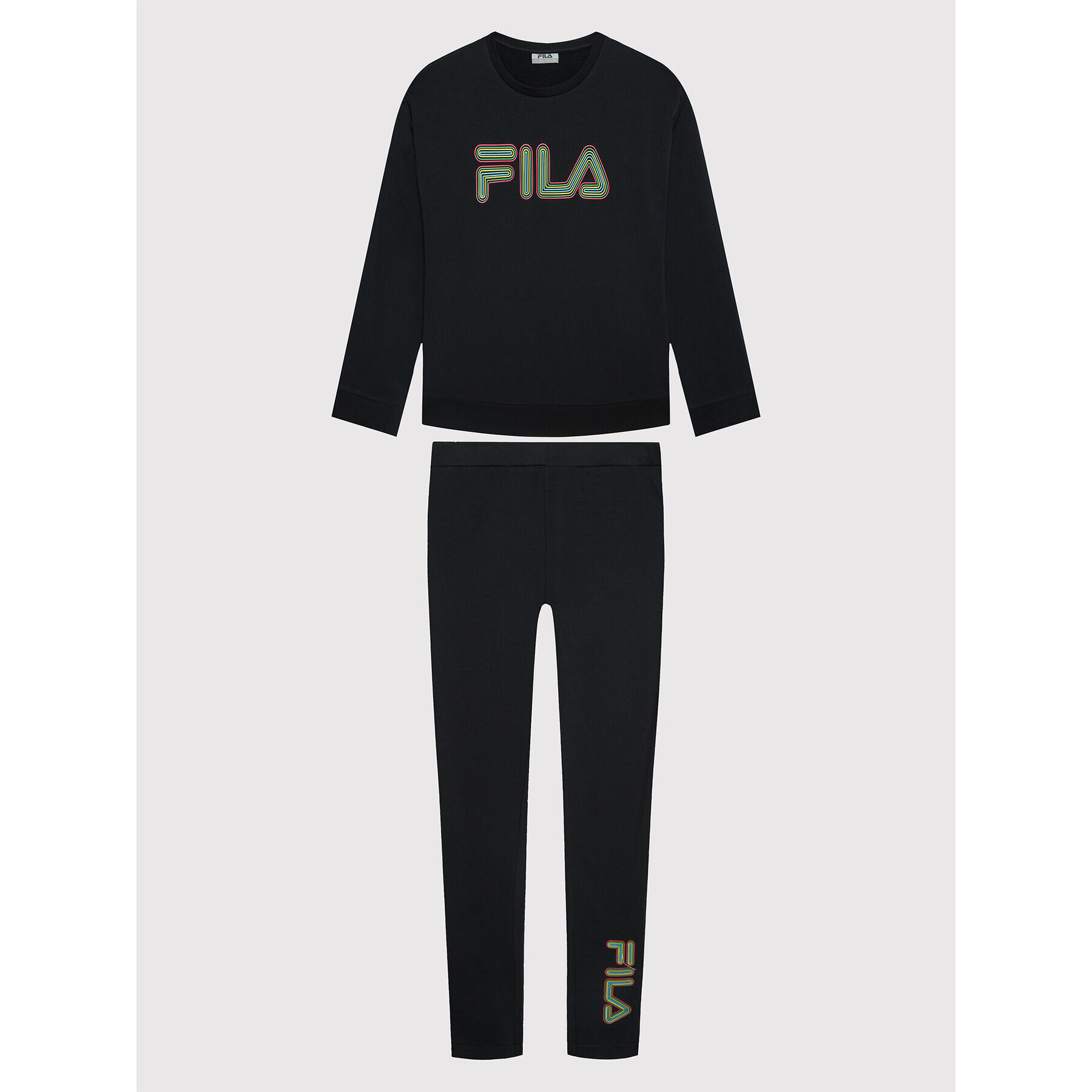 Fila Анцуг FPW1407 Черен Regular Fit - Pepit.bg