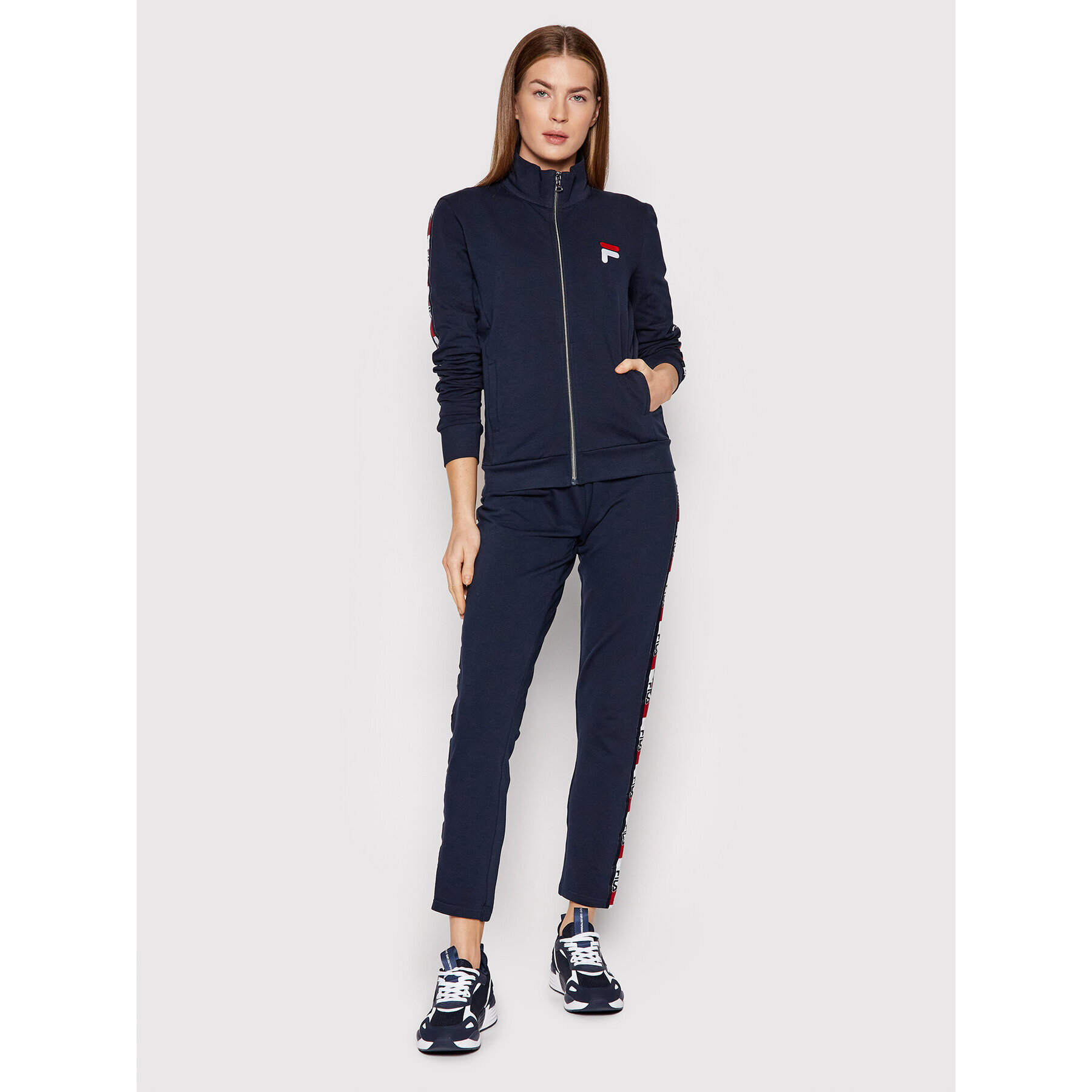 Fila Анцуг FPW4058 Тъмносин Regular Fit - Pepit.bg