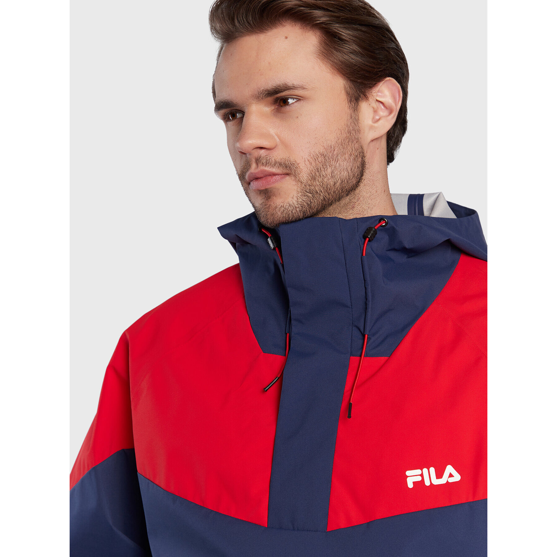 Fila Анорак Trencin FAM0196 Тъмносин Regular Fit - Pepit.bg