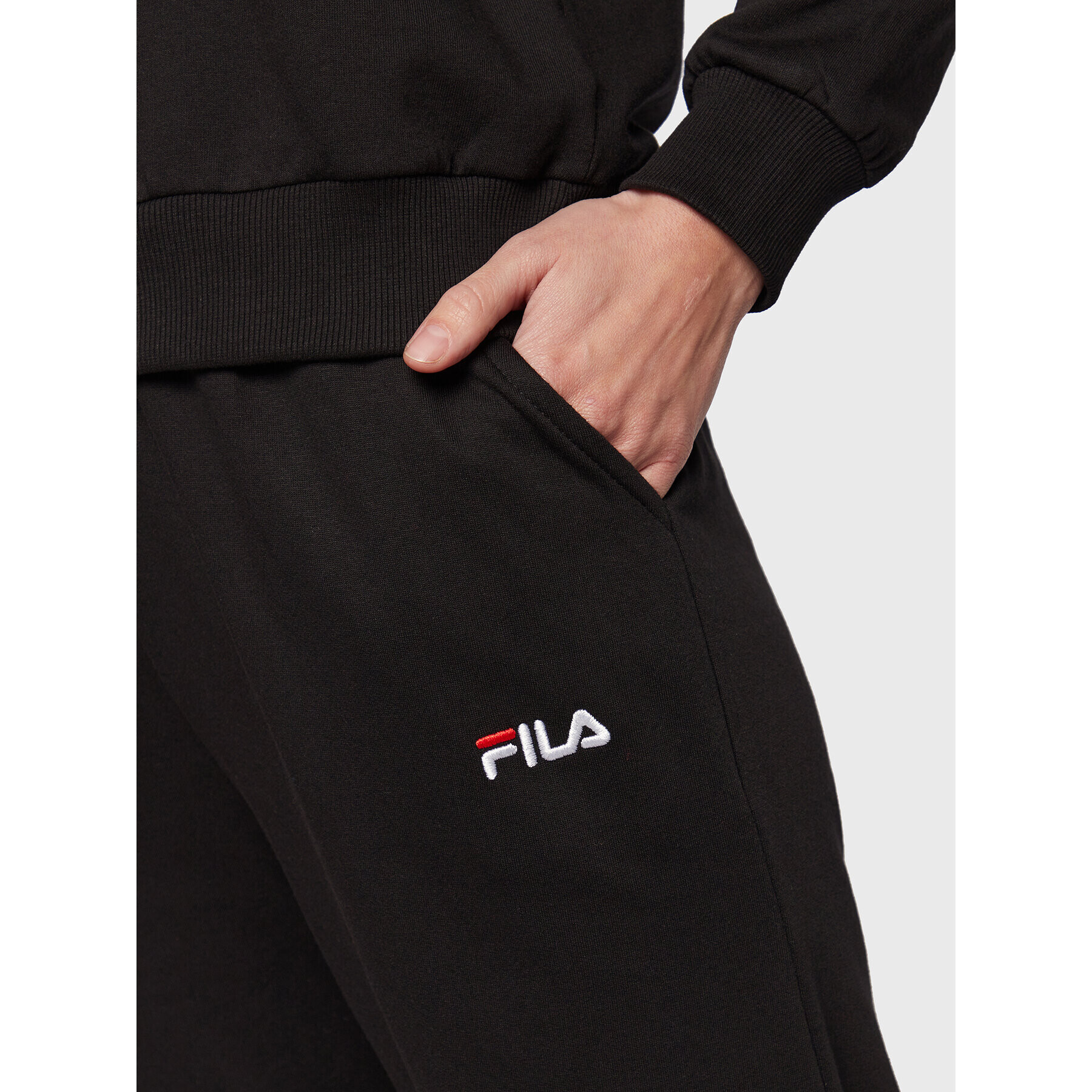 Fila Анцуг FPW4093 Черен Regular Fit - Pepit.bg