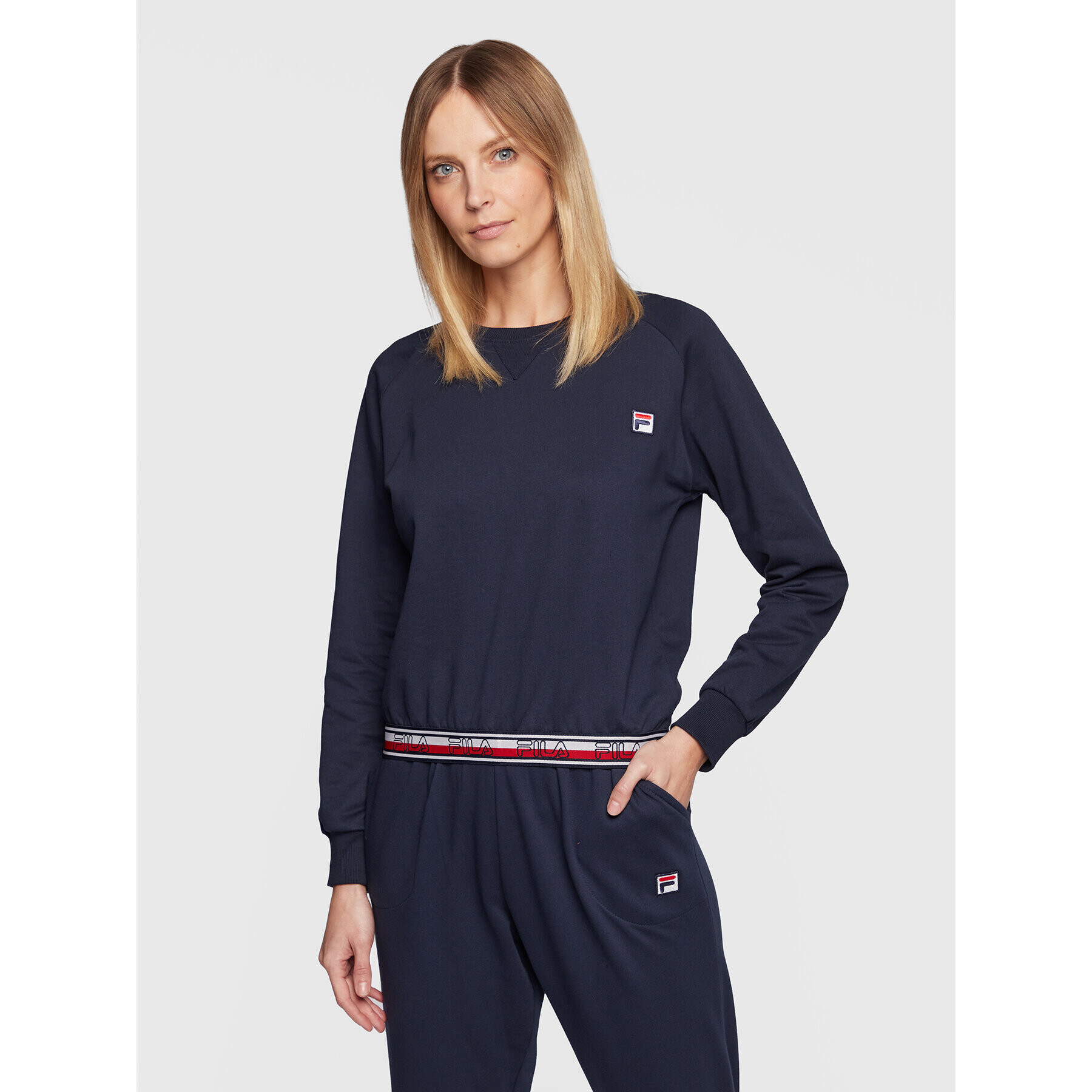 Fila Анцуг FPW4095 Тъмносин Regular Fit - Pepit.bg