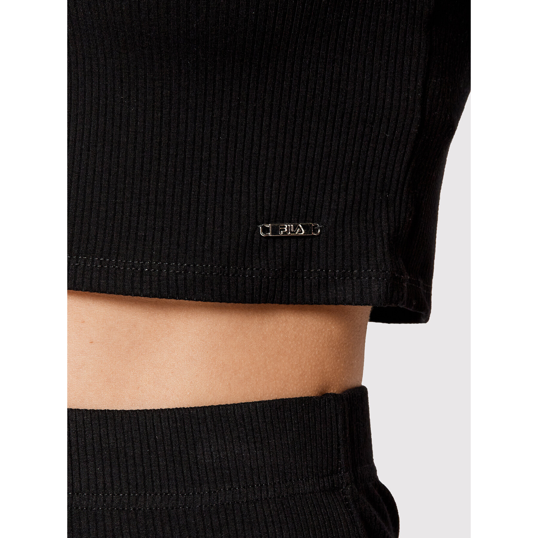 Fila Блуза Elwyn 688934 Черен Cropped Fit - Pepit.bg