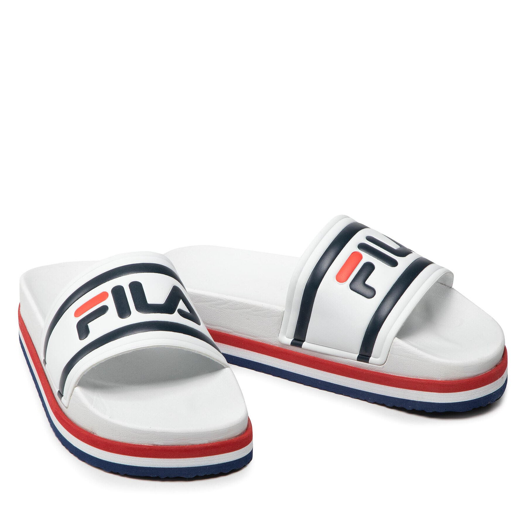 Fila Чехли Morro Bay Zeppa FFW0048.10004 Бял - Pepit.bg