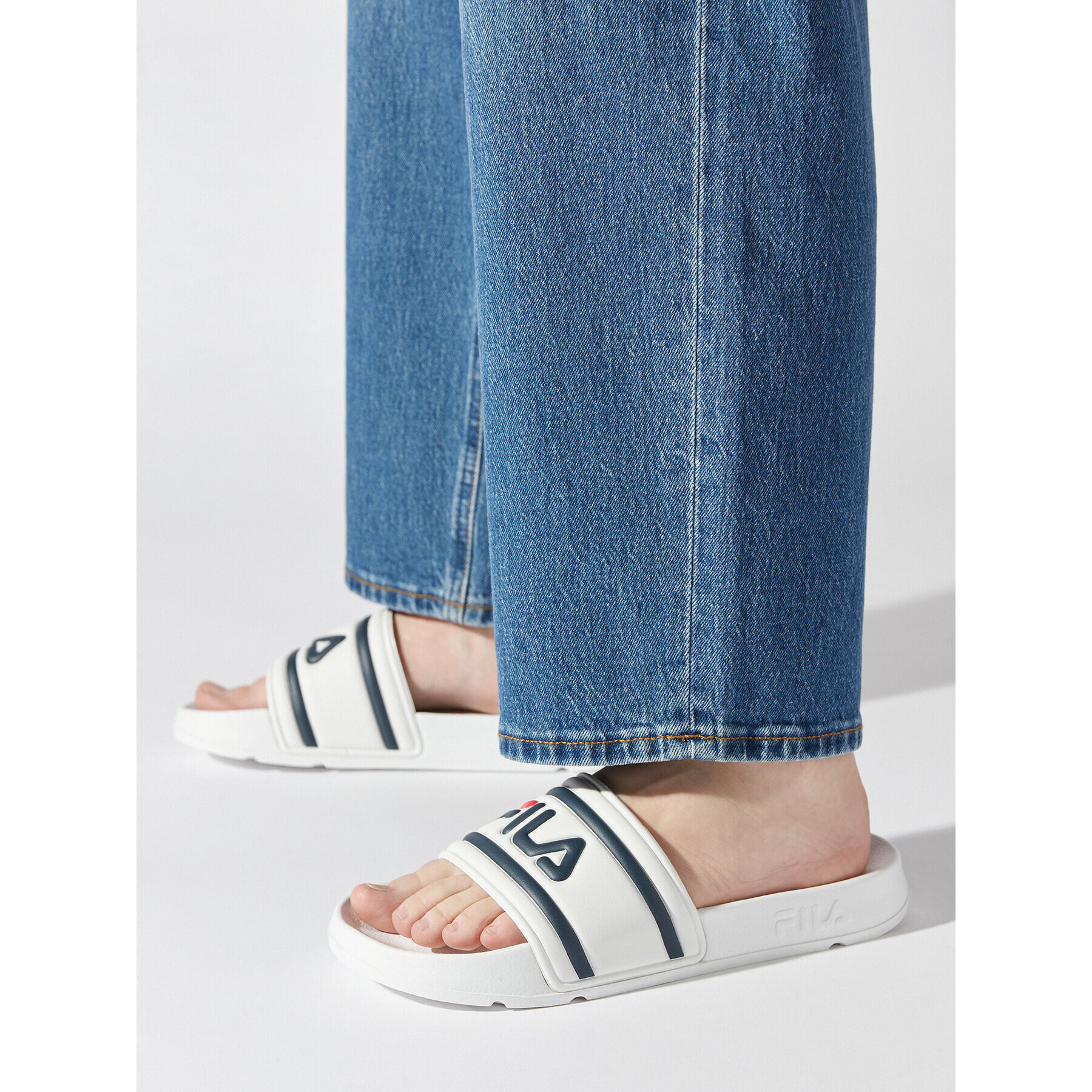 Fila Чехли Morro Bay Slipper 2.0 1010930.1FG Бял - Pepit.bg
