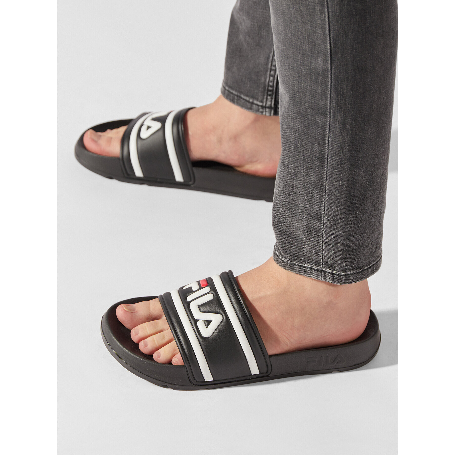 Fila Чехли Morro Bay Slipper 2.0 1010930.25Y Черен - Pepit.bg